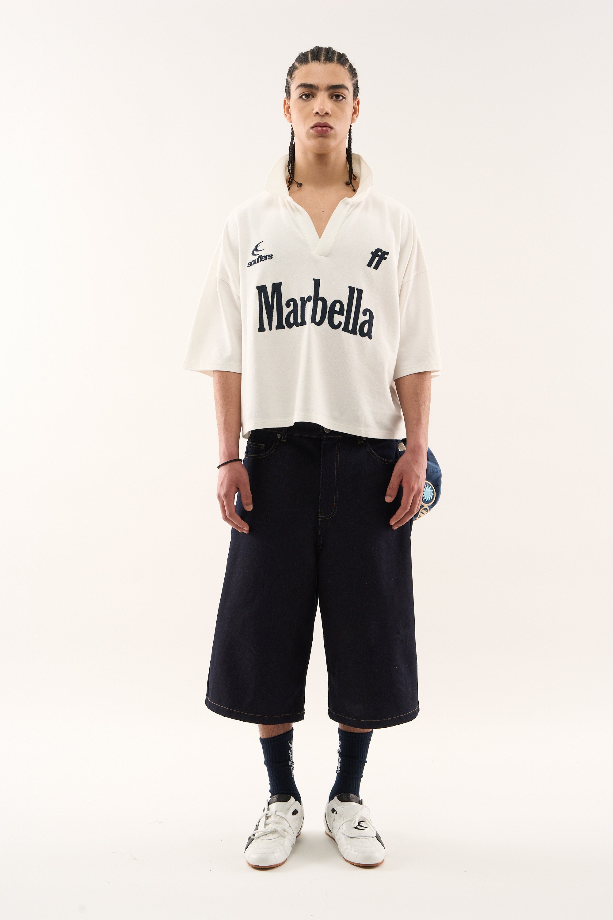 Marbella Weißes Polo