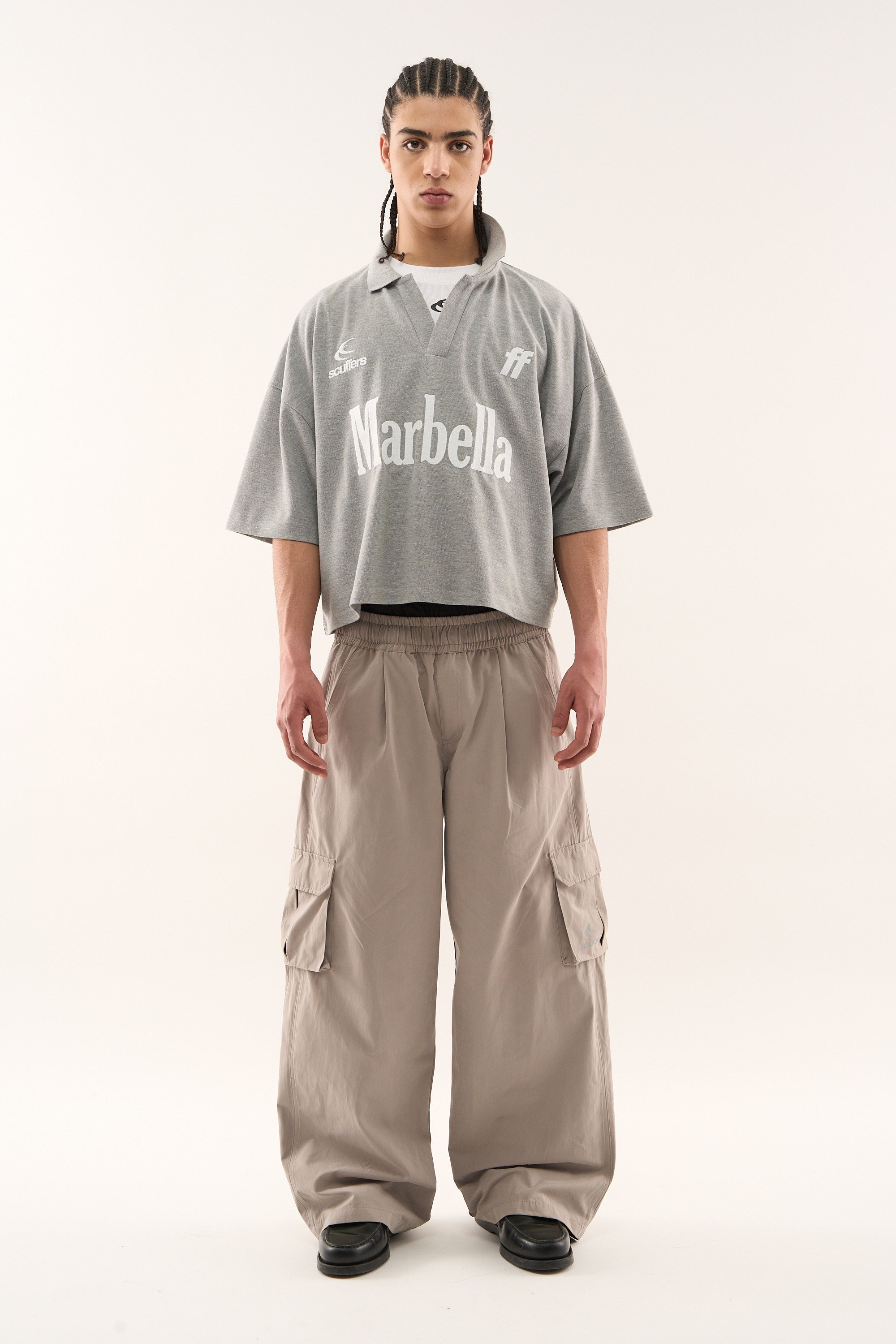 Marbella hellgraues Polo