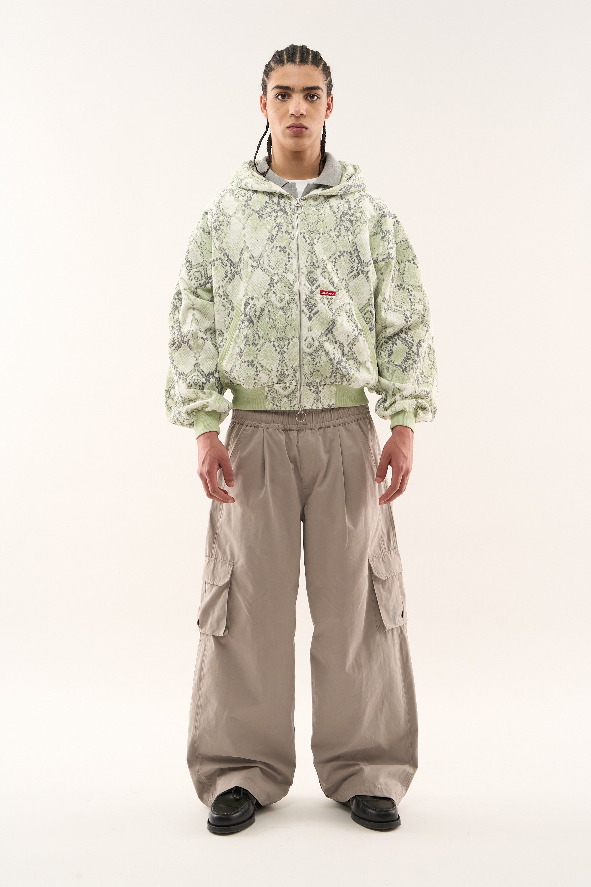 SCFF Green Snake Zipper