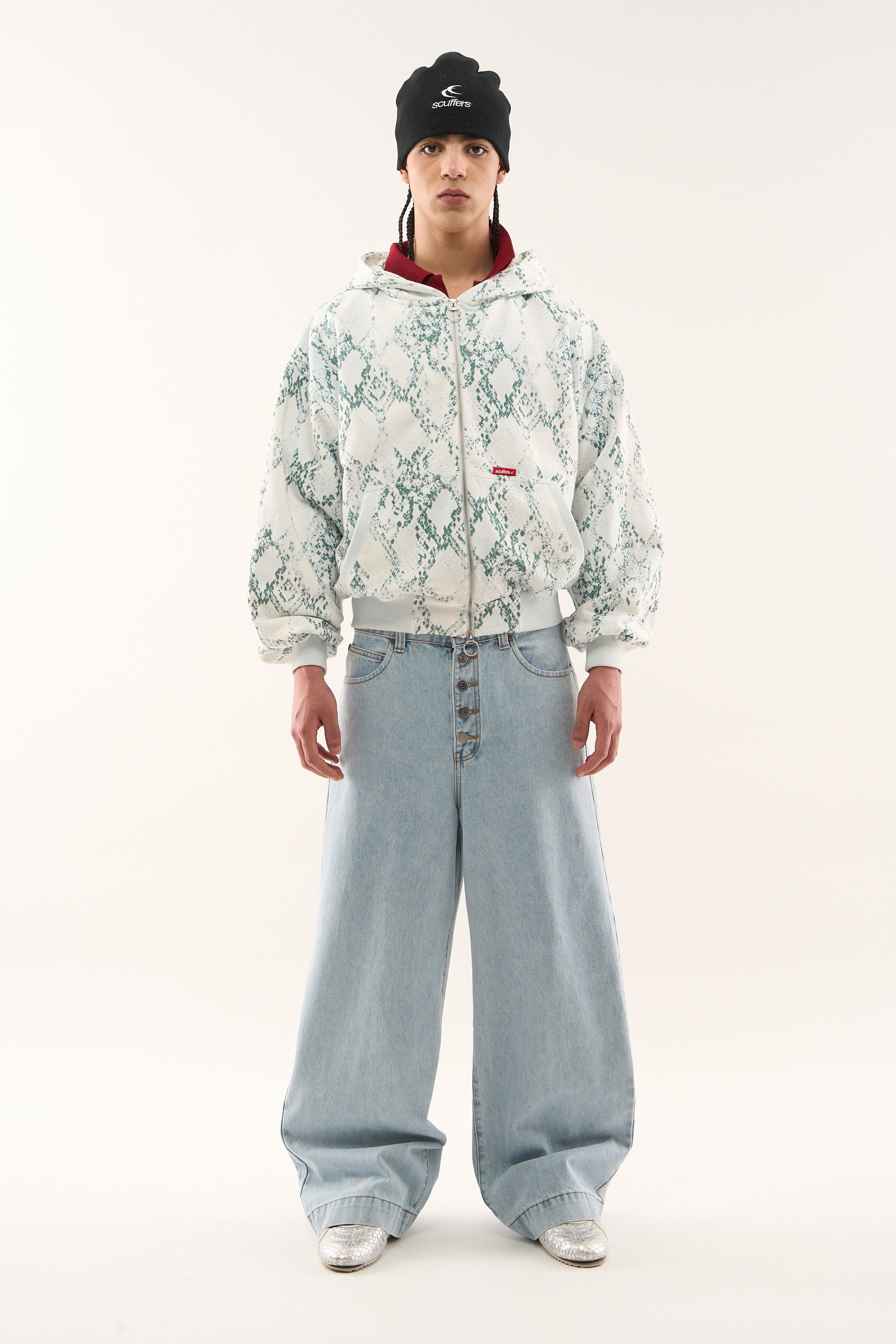 SCFF Blue Snake Zipper