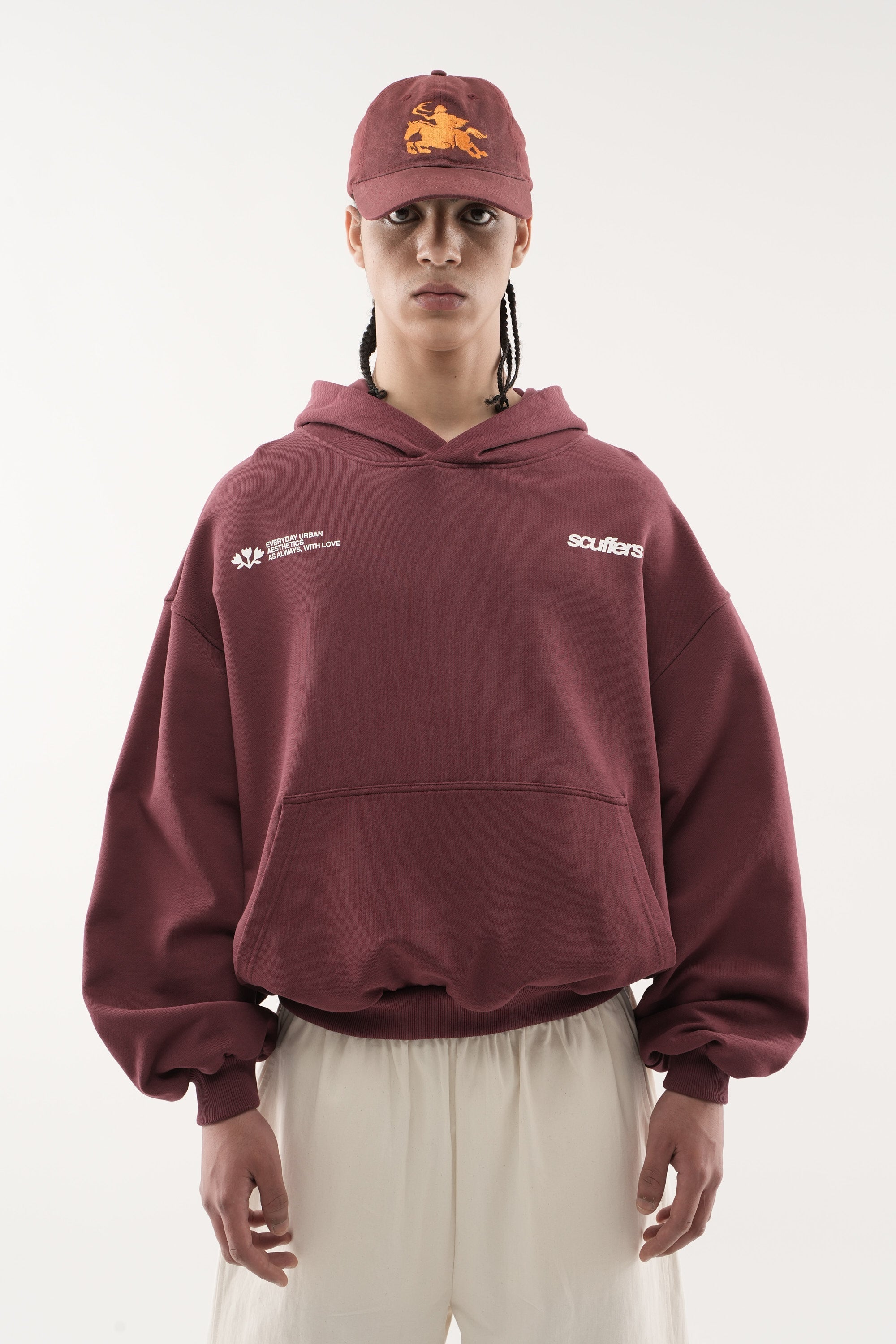 SC Burgundy Hoodie