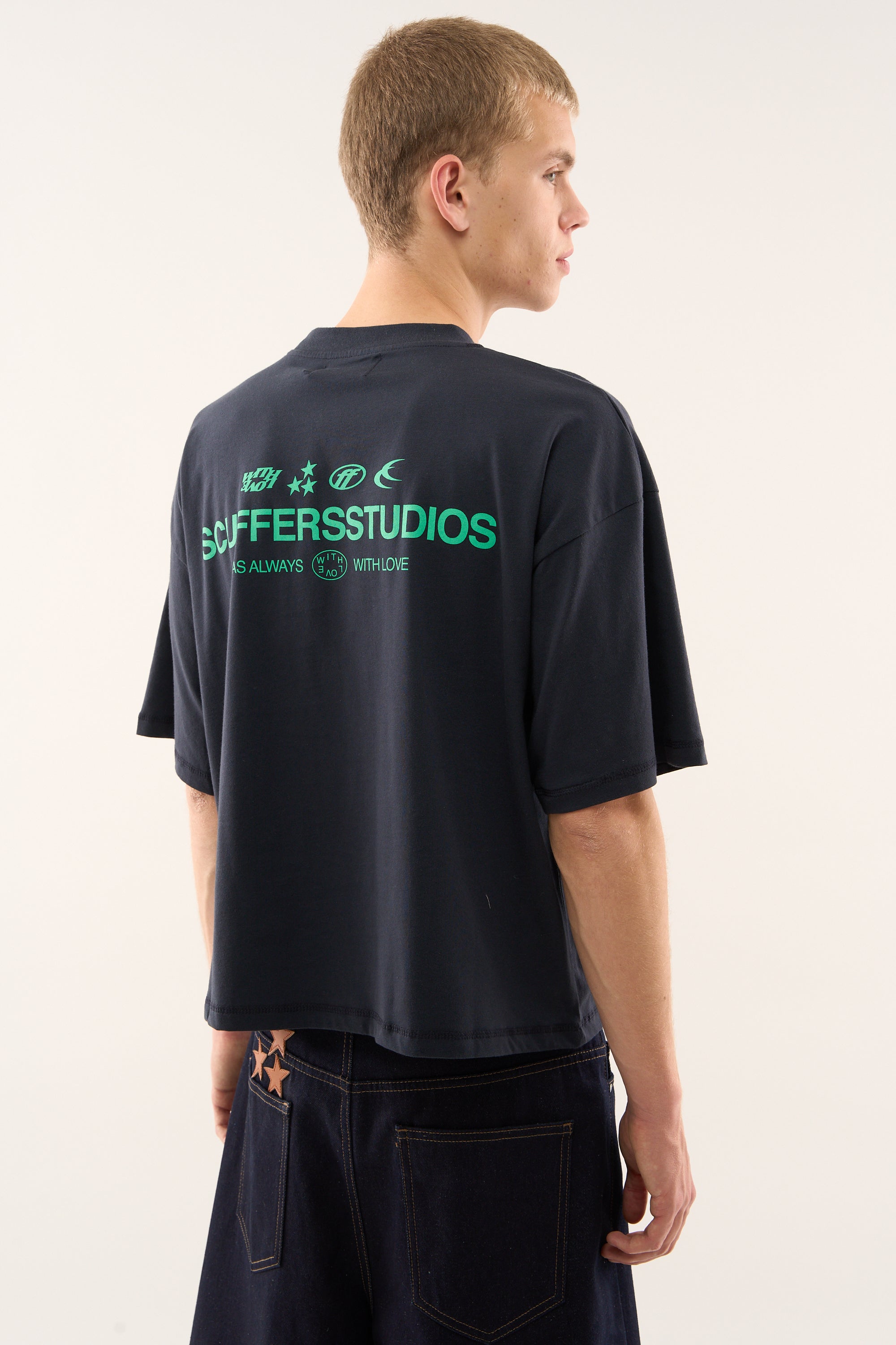 Kultiges dunkelgraues T-Shirt