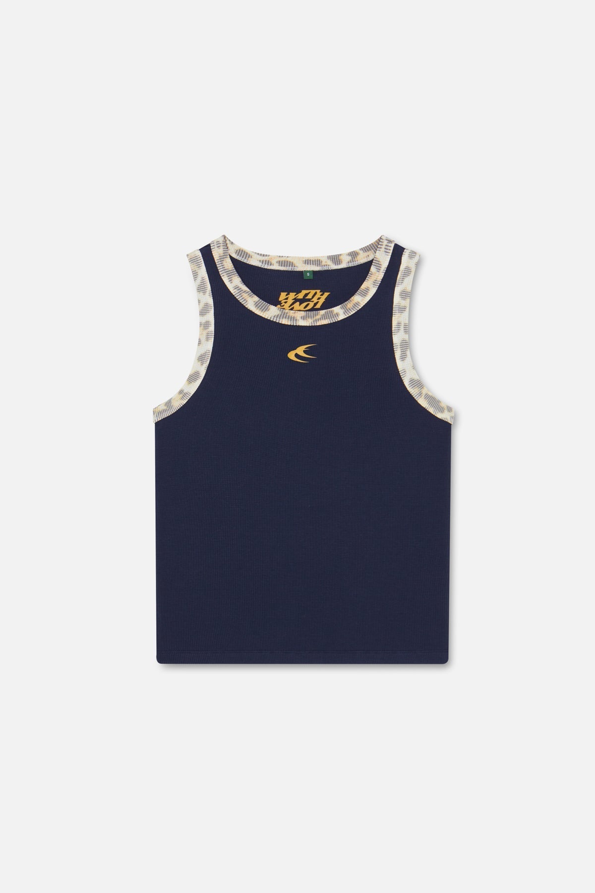 Animal Navy Waffle SCFF Tanktop