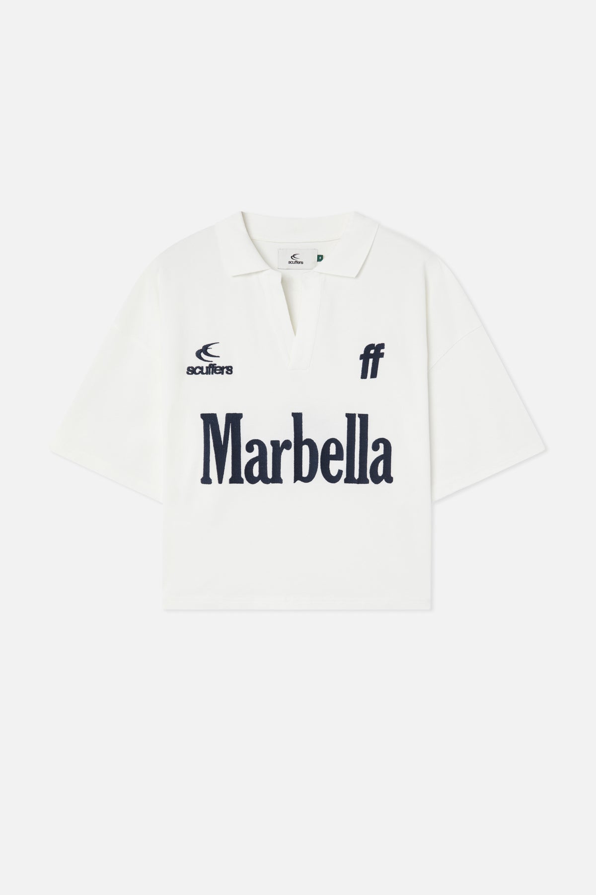 Marbella Weißes Polo