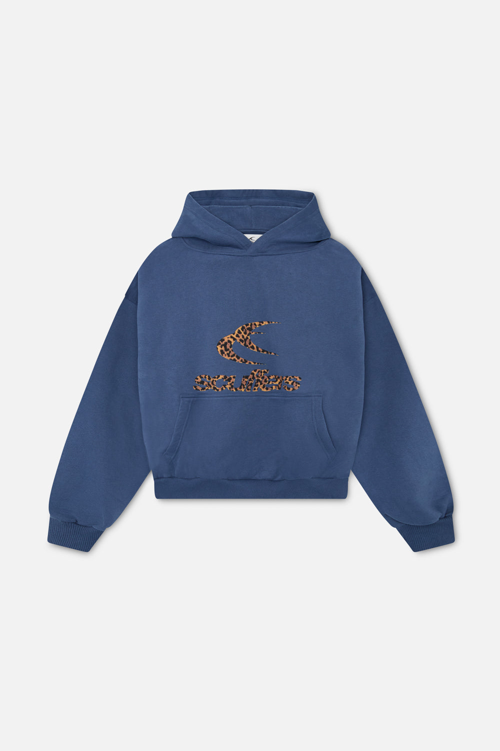 Safari-Hoodie in Blau