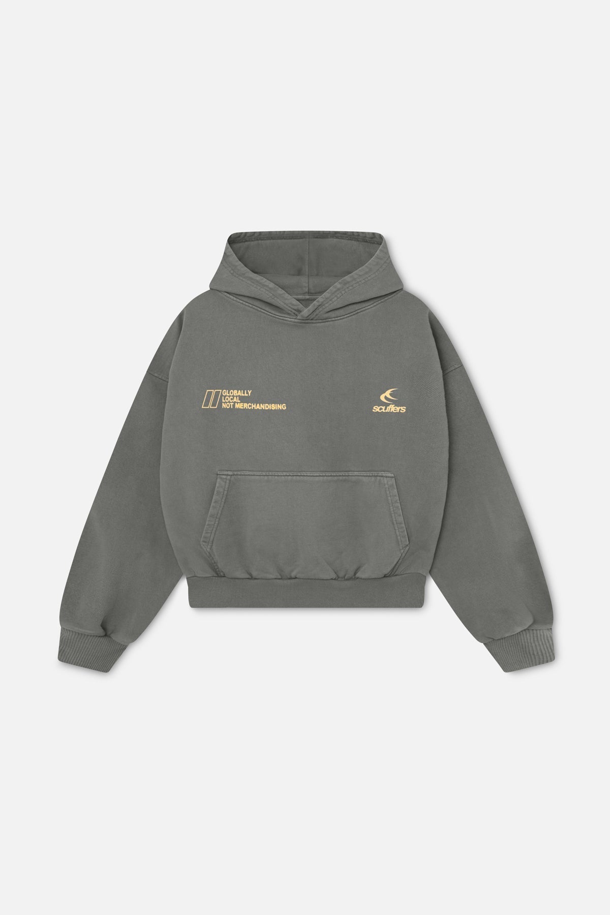 Globaler grüner Hoodie