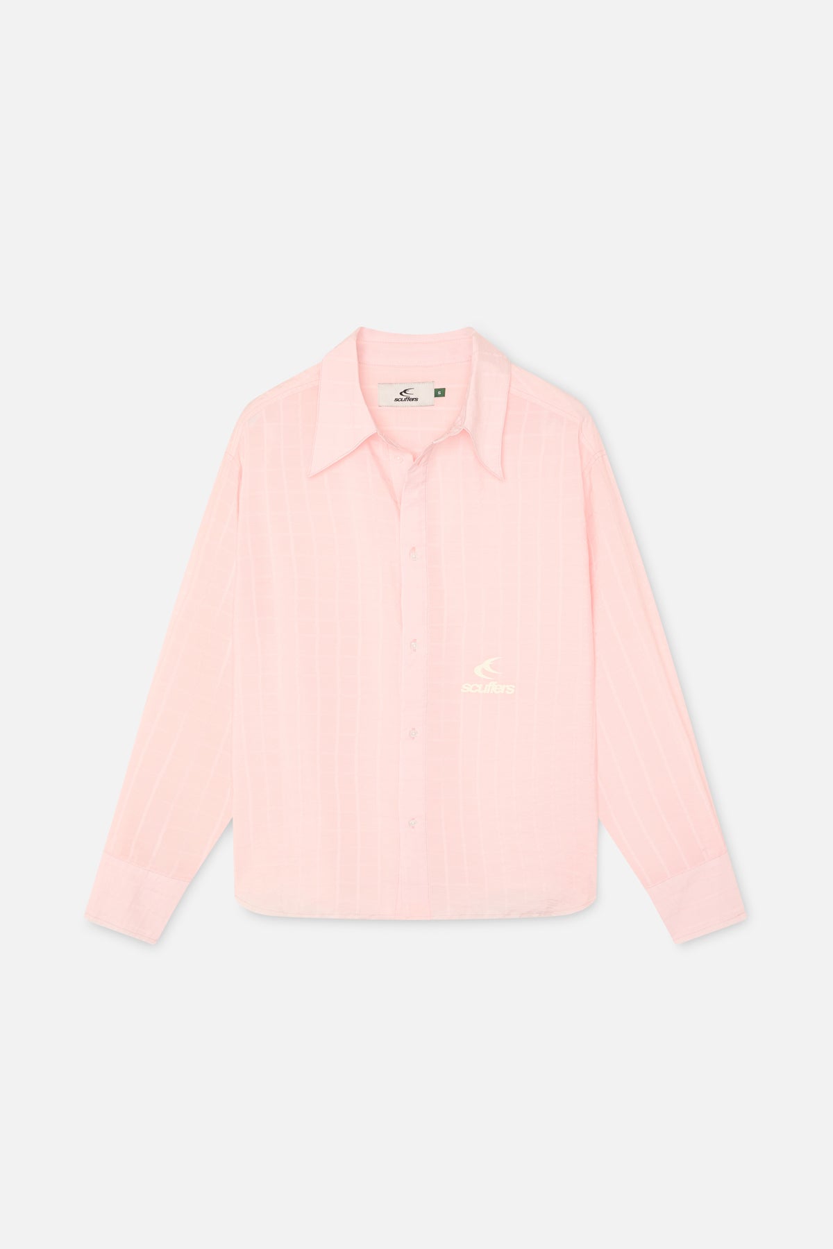 70er-Jahre-Sommer-Lachshemd