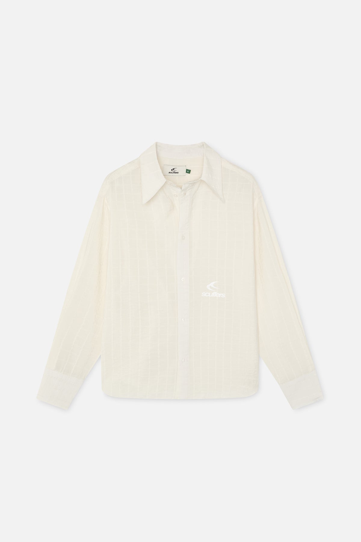 Sommerhemd aus den 70ern in Ecru