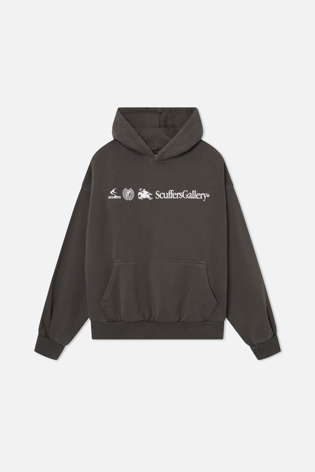 Emblem Schwarzer Hoodie