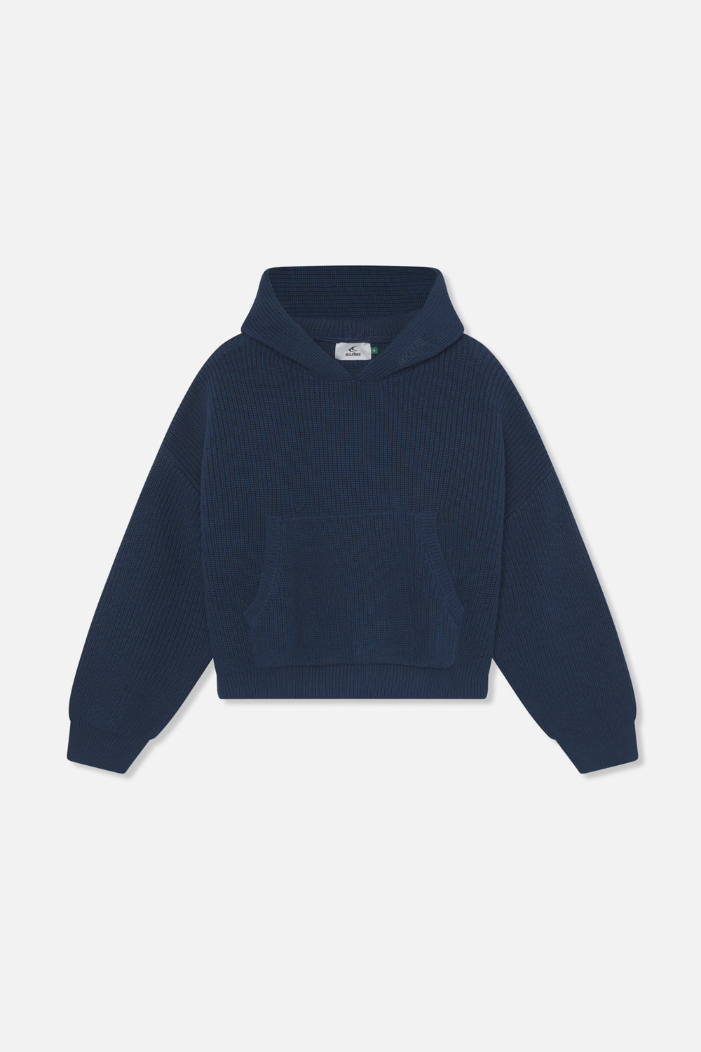 Bawdy Navy Strickhoodie