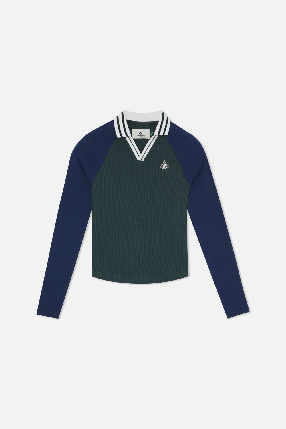 Bow Navy Langarmshirt