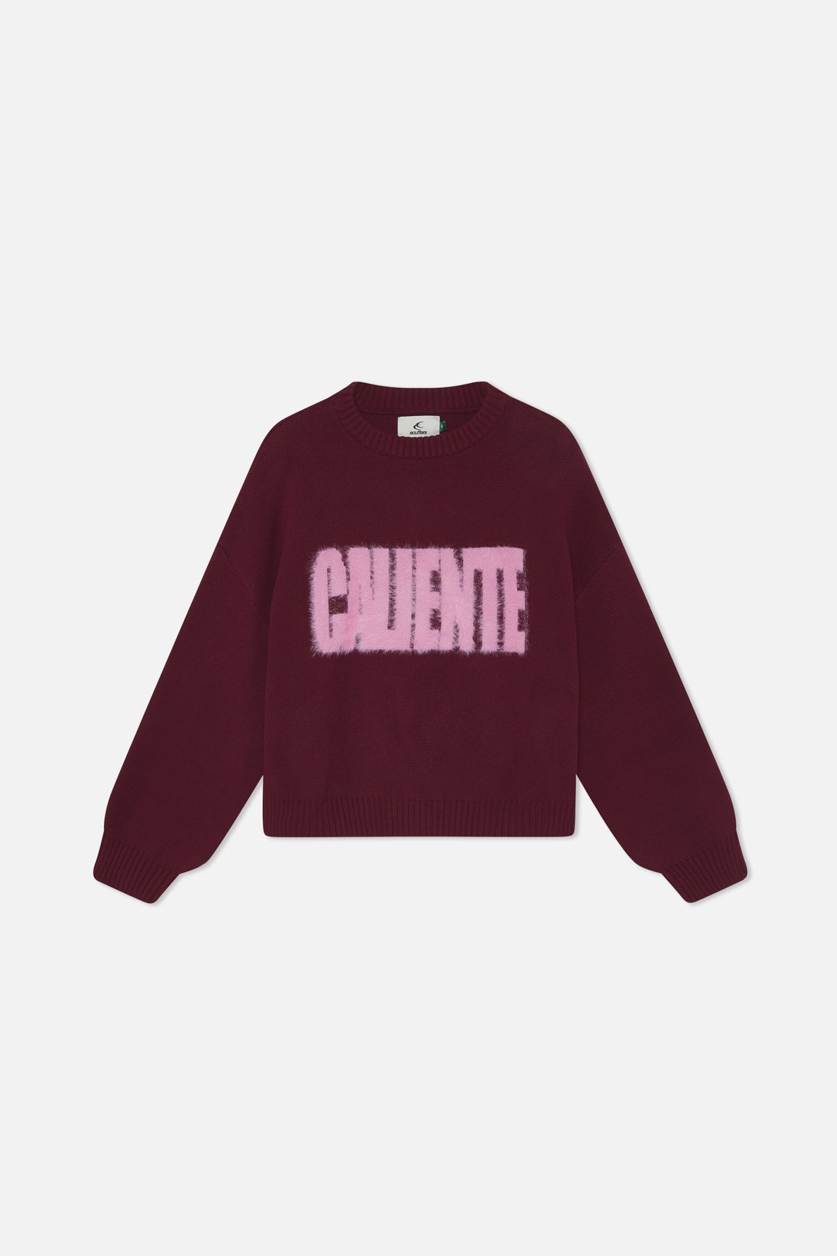 Caliente Burgundy Strick