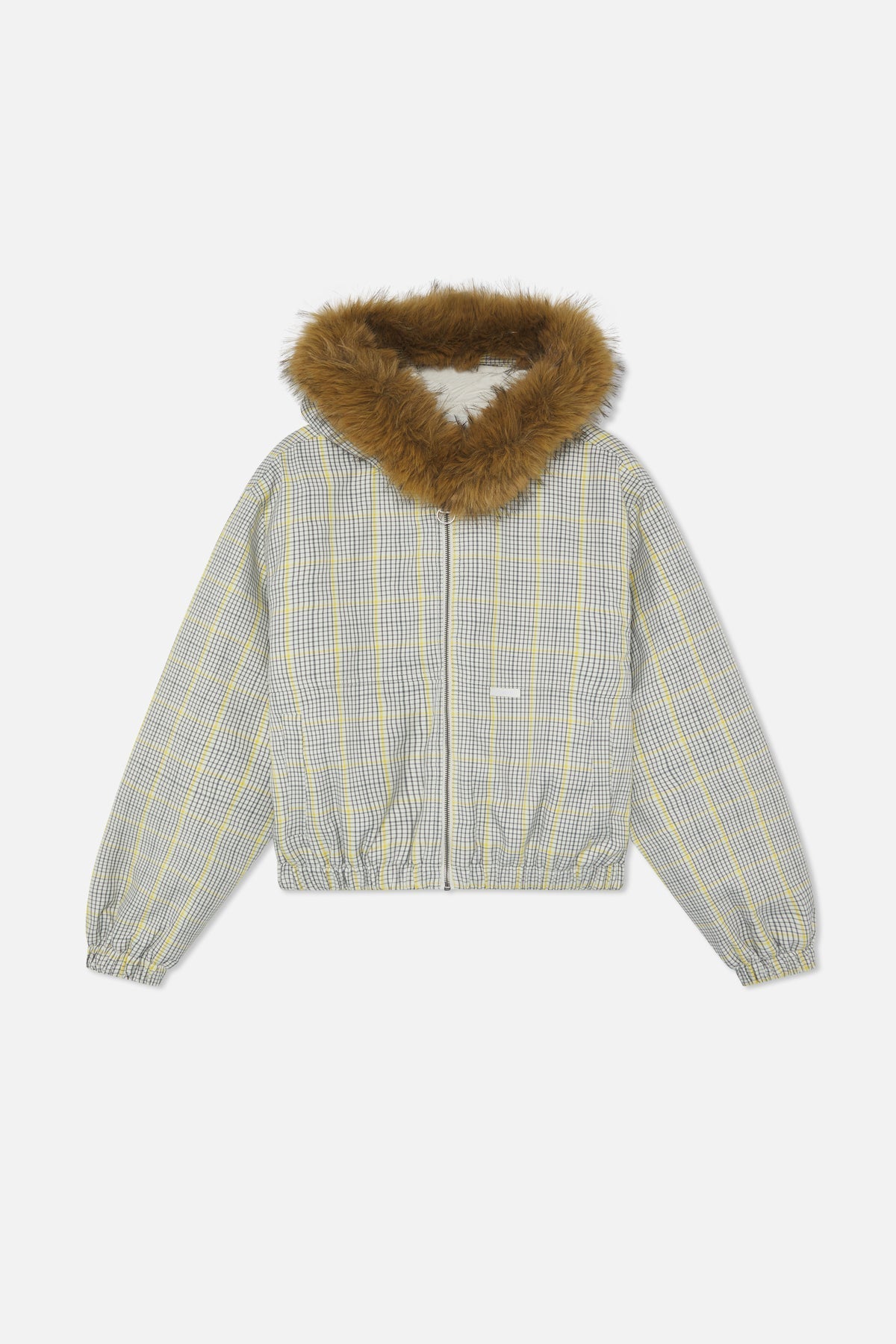 karierte Arbeitsjacke