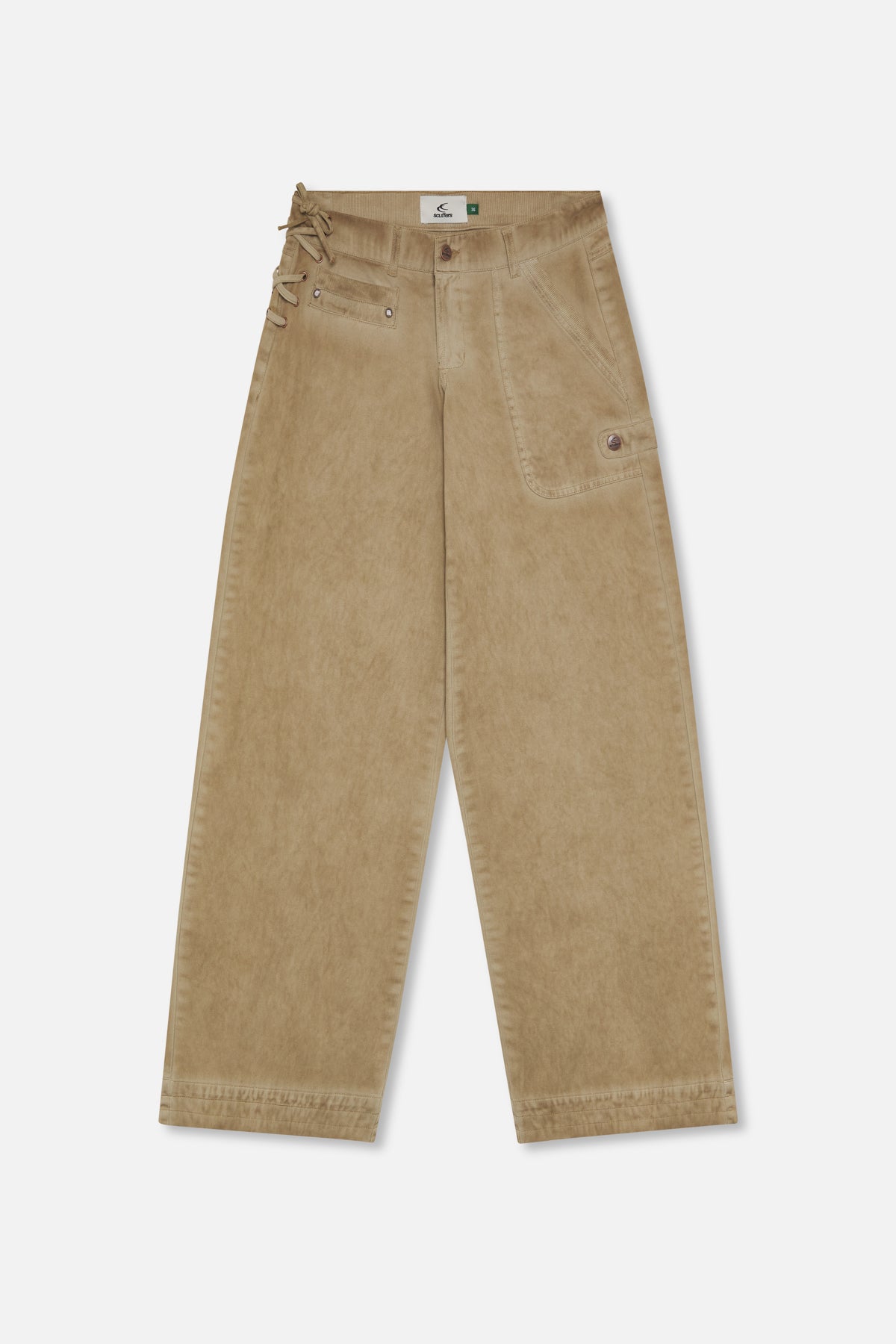 City Dusty Brown Pants