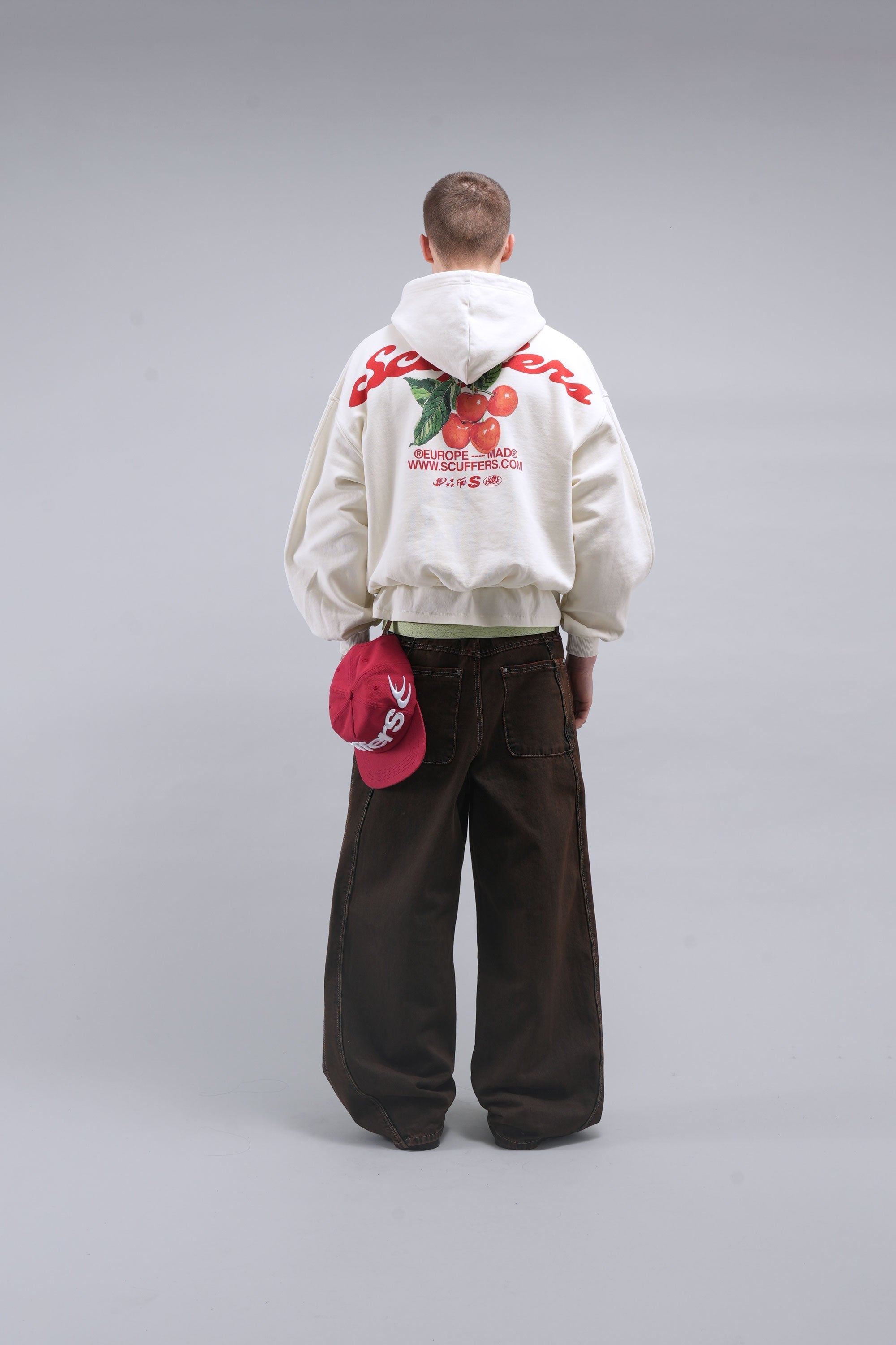 Tropical Ecru Hoodie