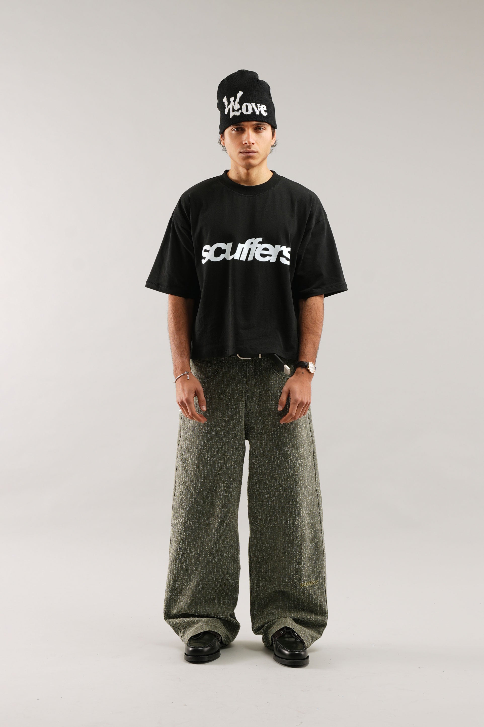 Ripstop-Hose in Staubgrün