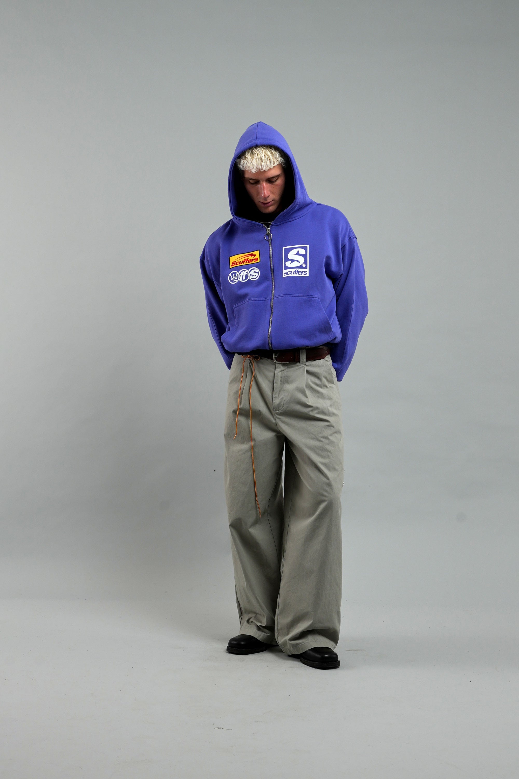 Starnova blauer Reißverschluss