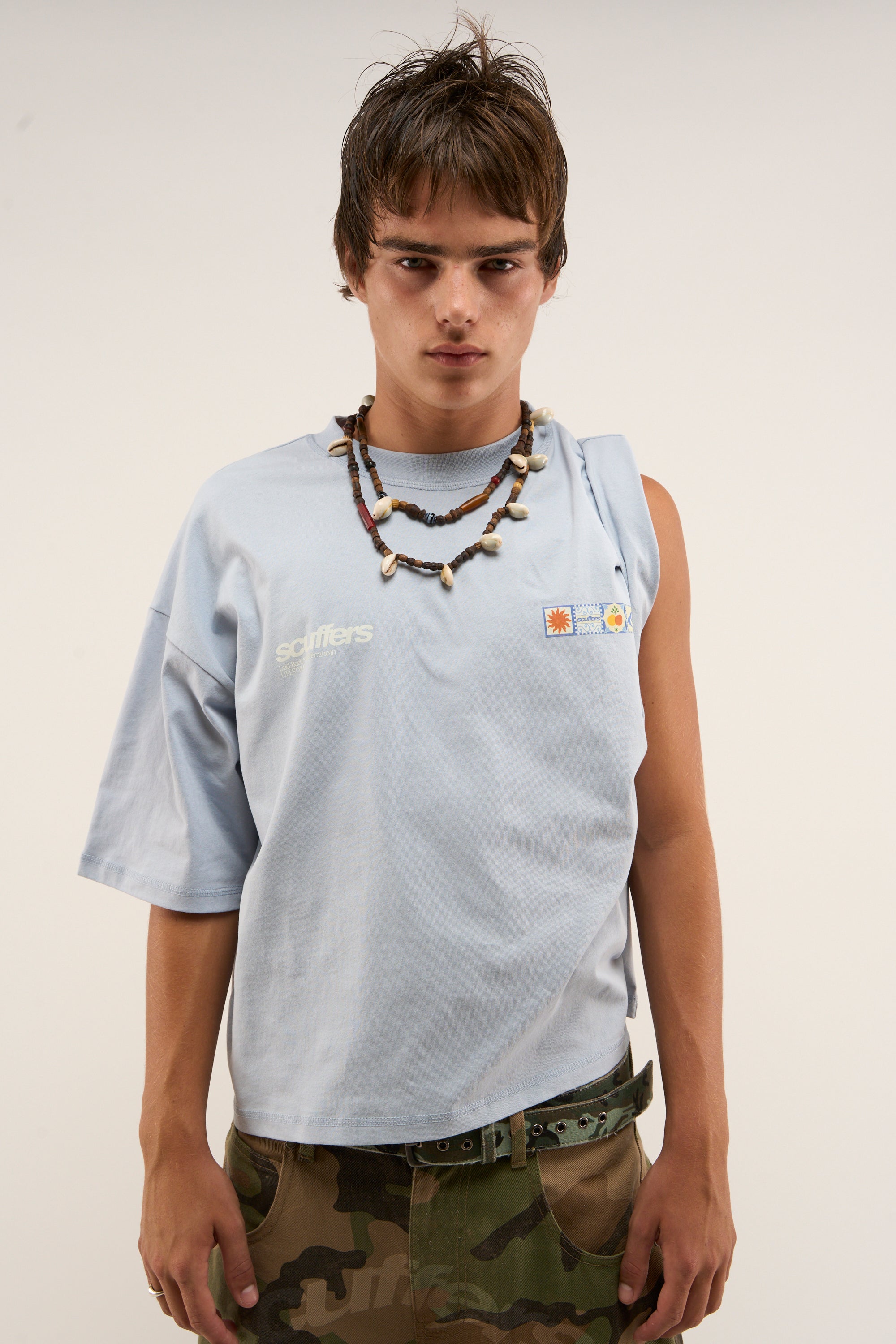 Menorca Hellblaues T-Shirt