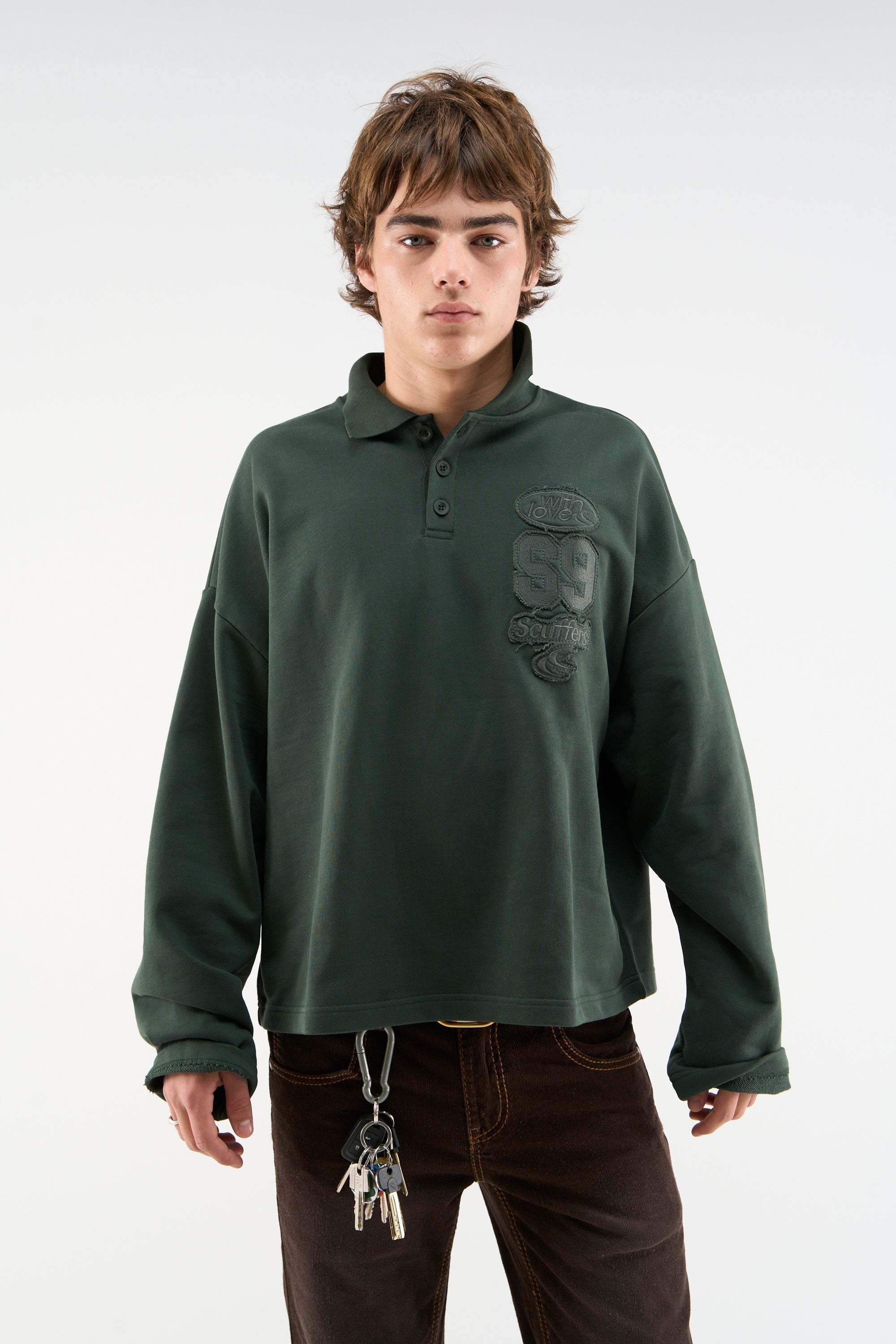 Hinweis: Grünes Polo