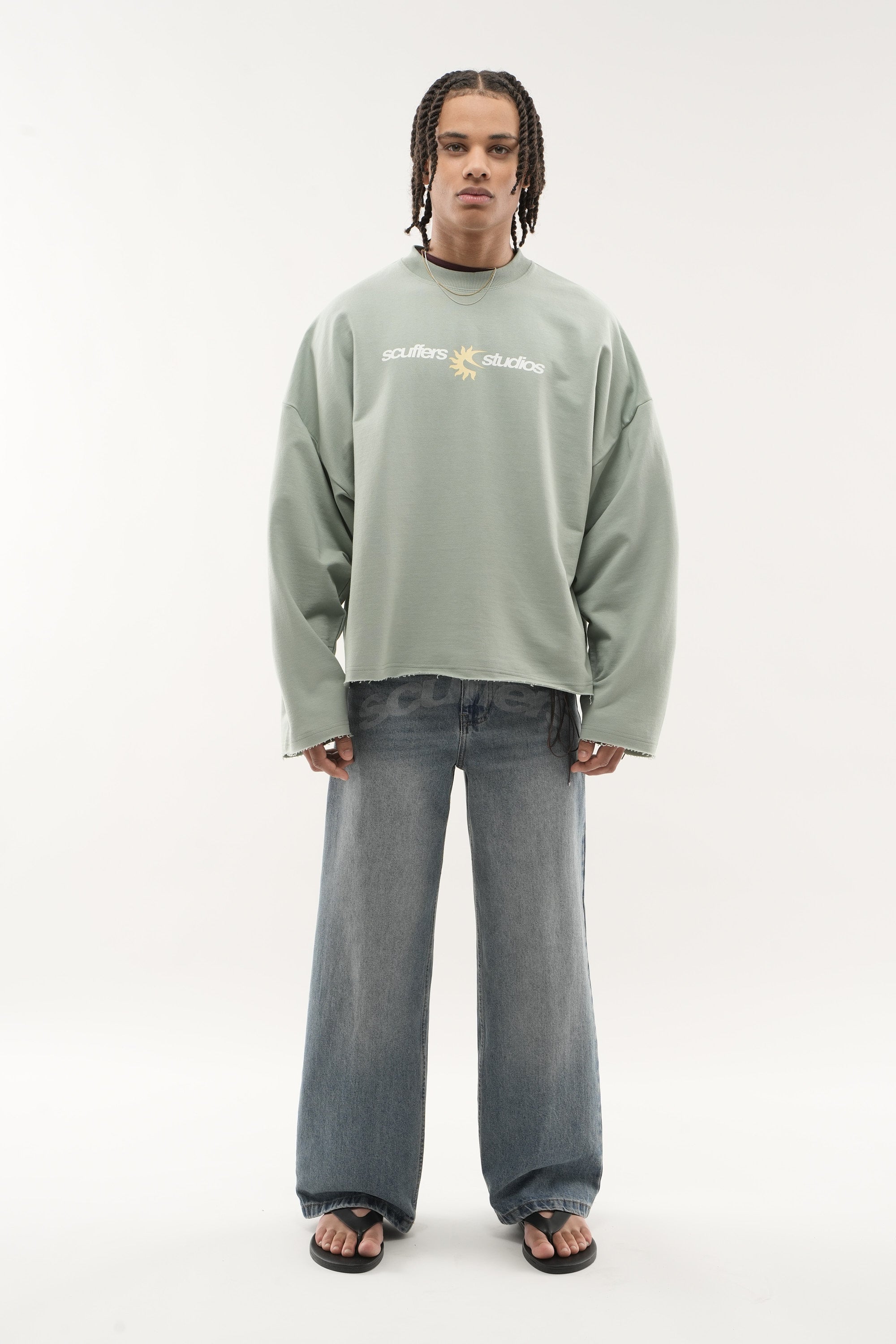 Nicht schon wieder Ibiza – Hellgrünes Sweatshirt