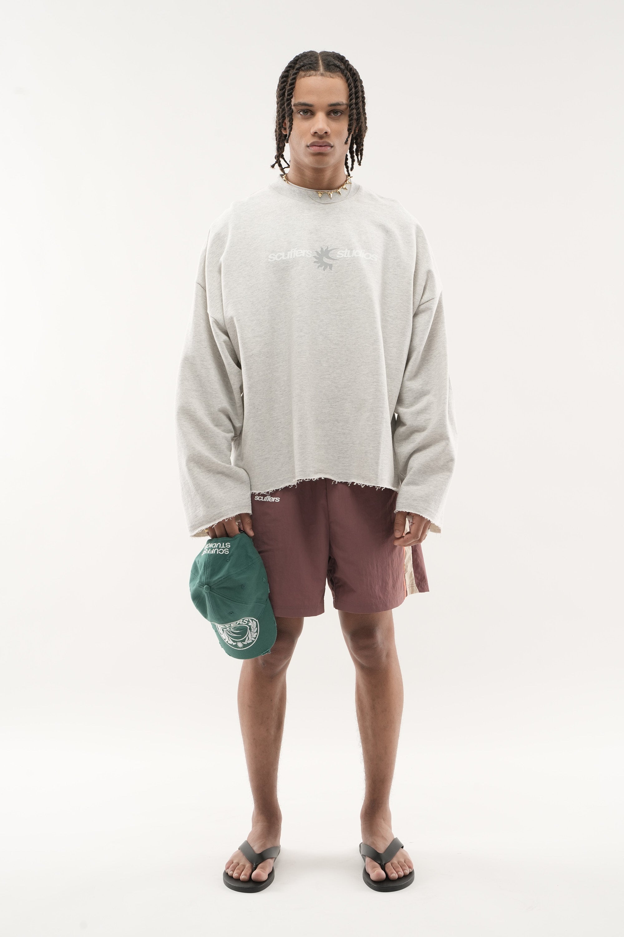 Nicht schon wieder Ibiza Melange Sweatshirt