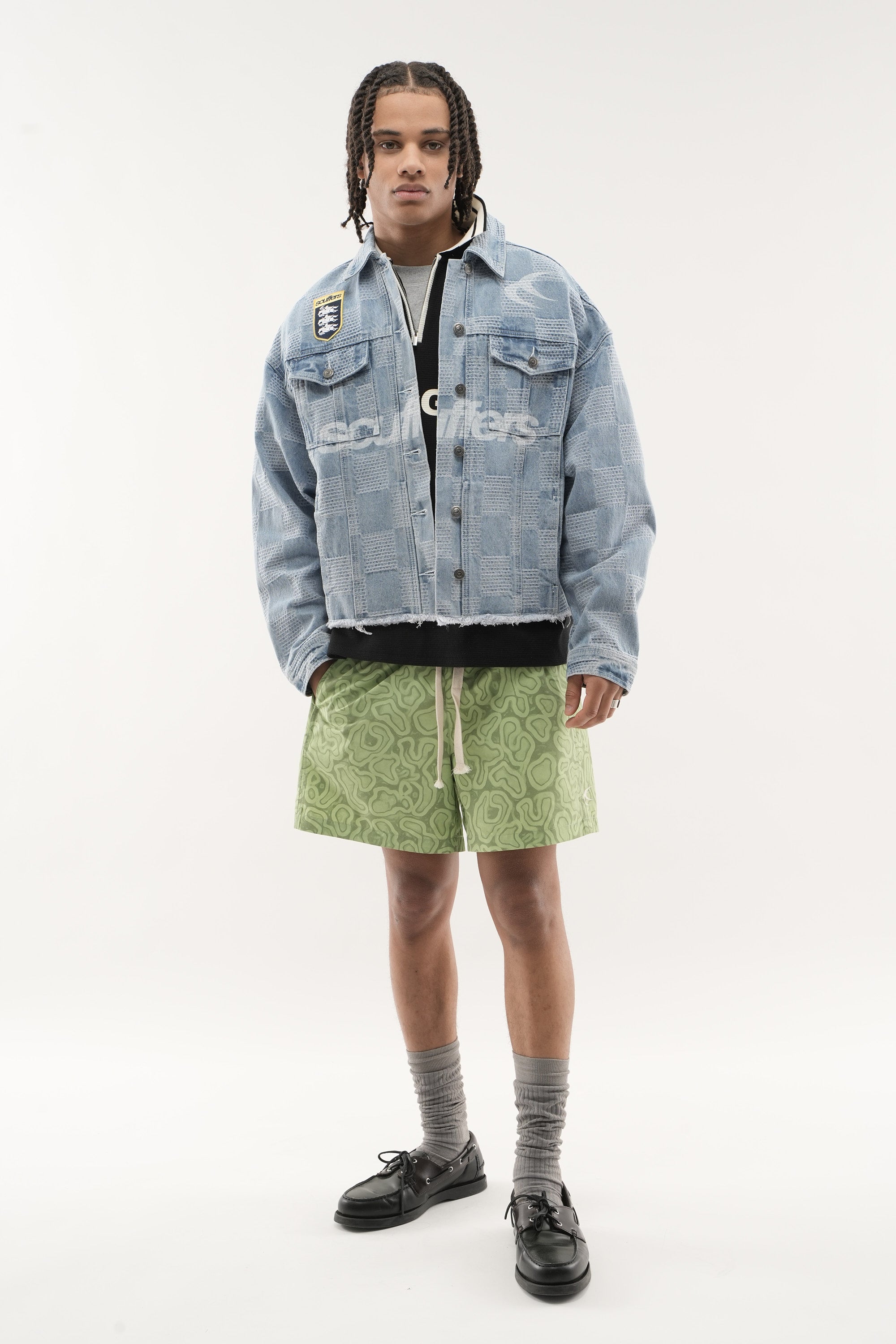 Bonito hellblaue Jacke