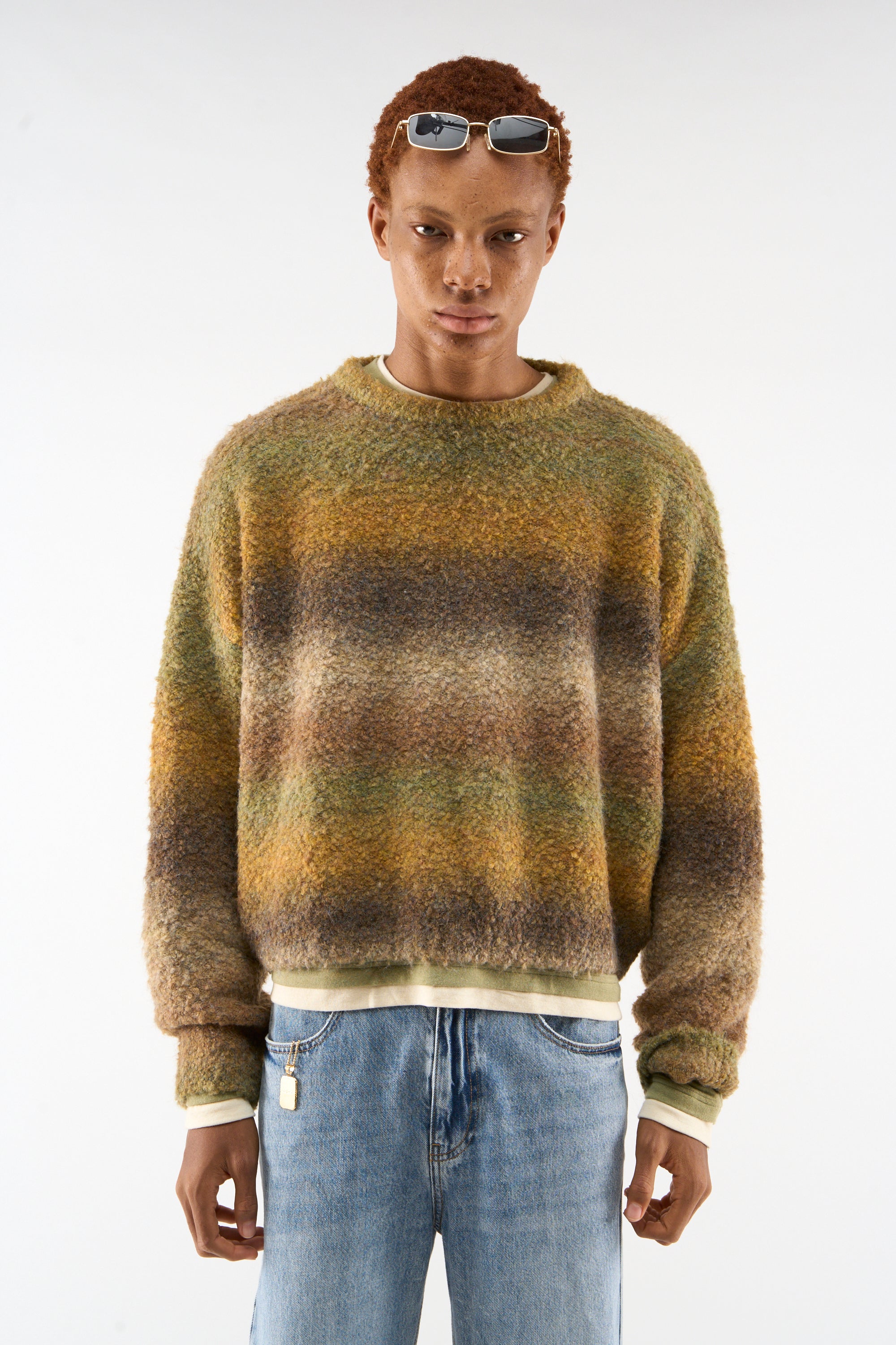 Spezieller grüner Strick