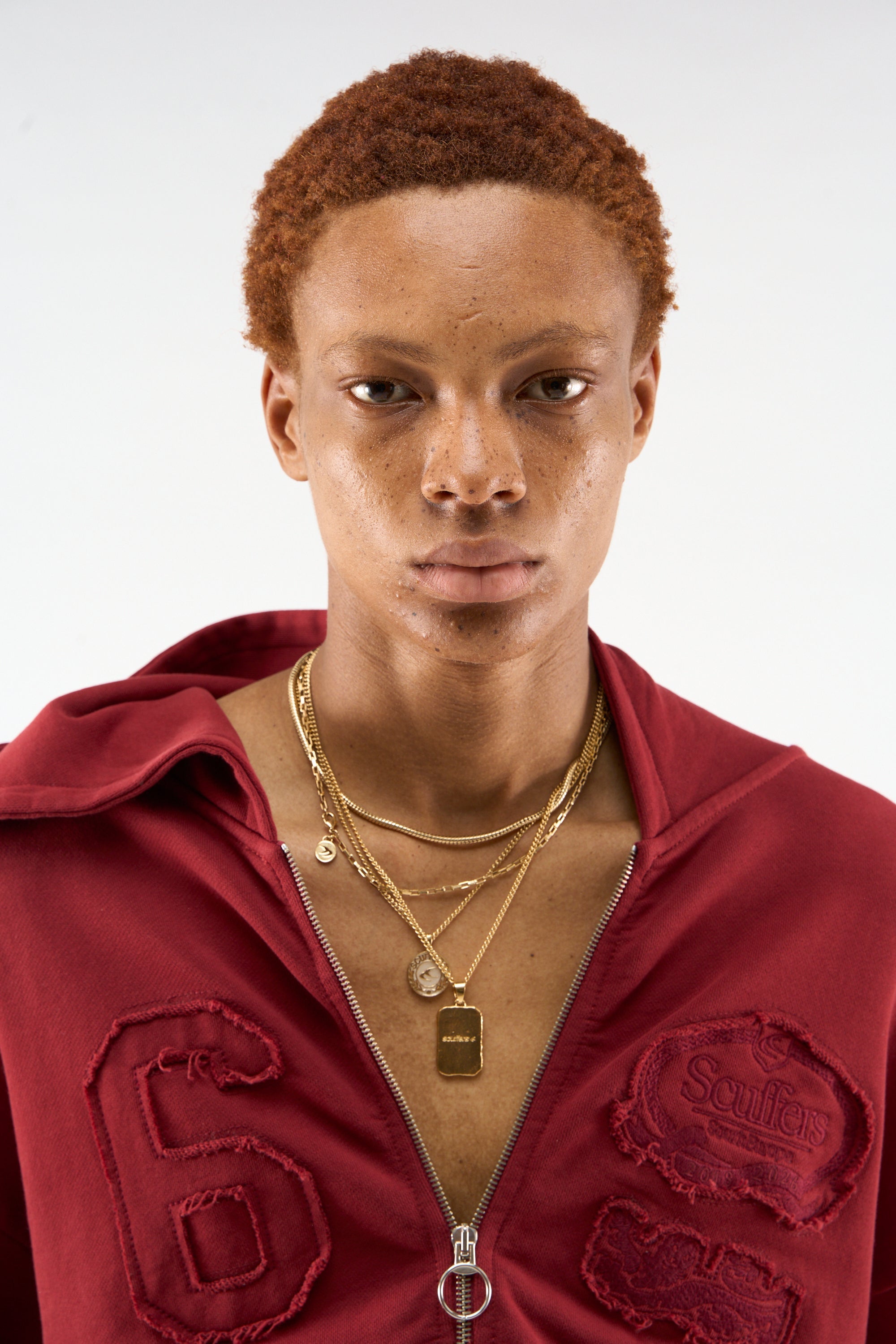 Medaillen-AU-Halskette