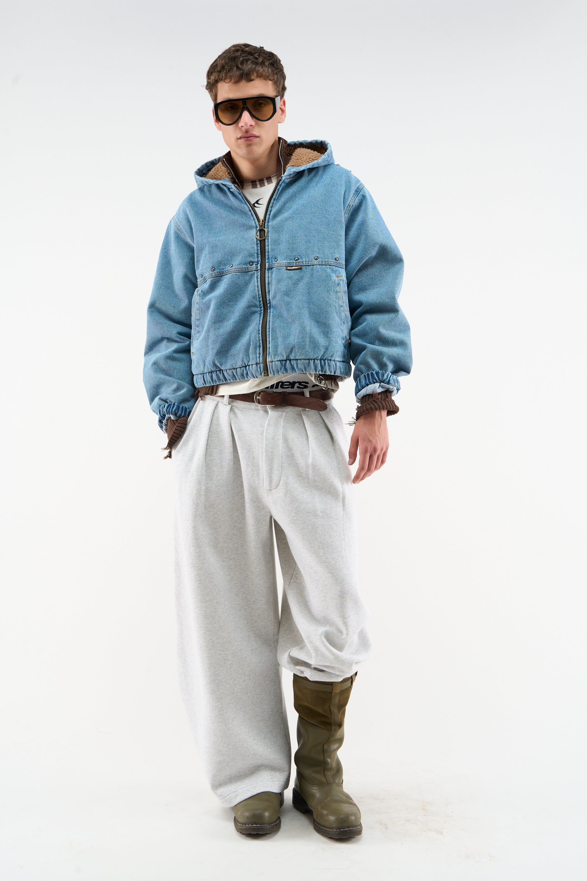 Jeansblaue Arbeitsjacke