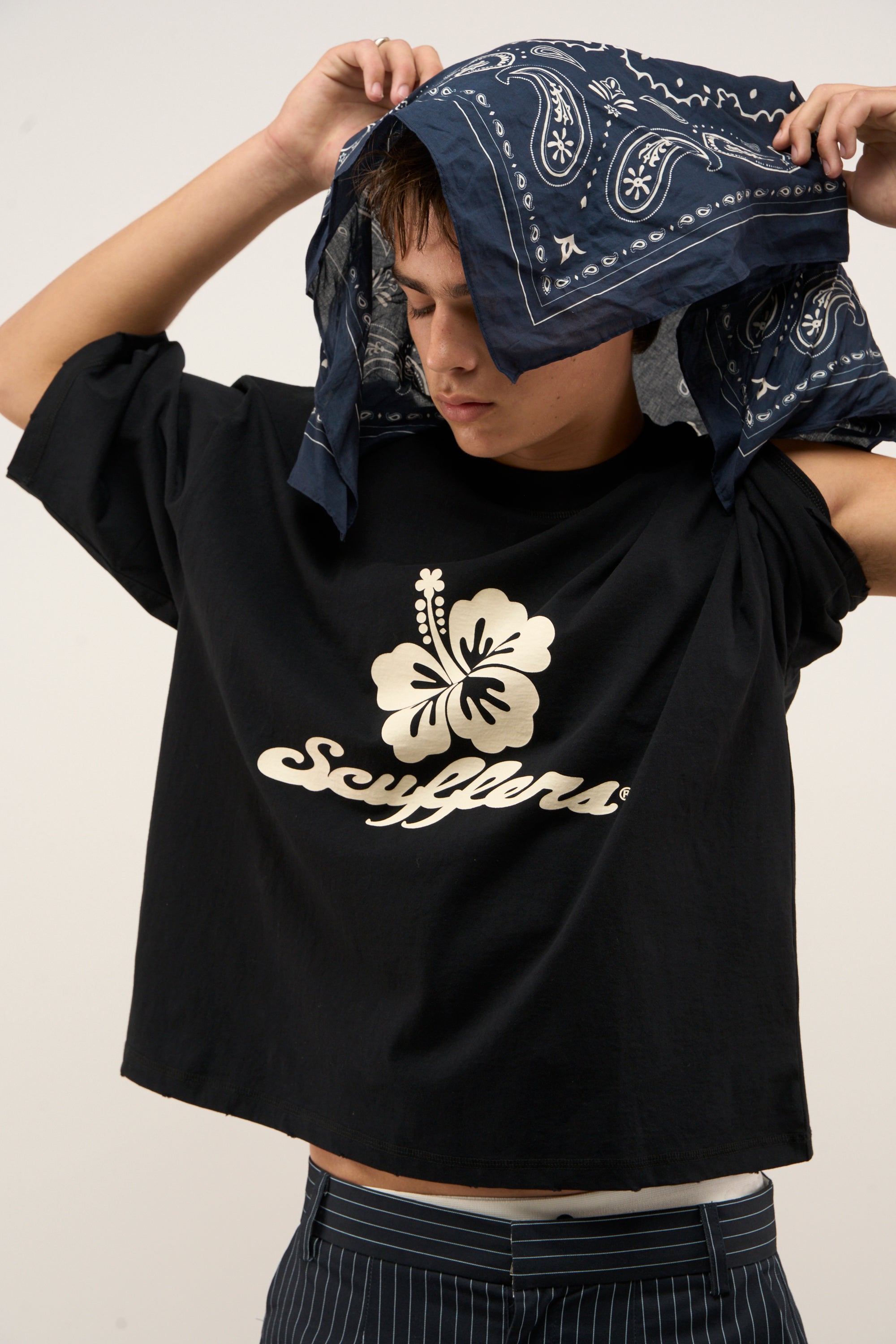 Fiji Schwarzes T-Shirt