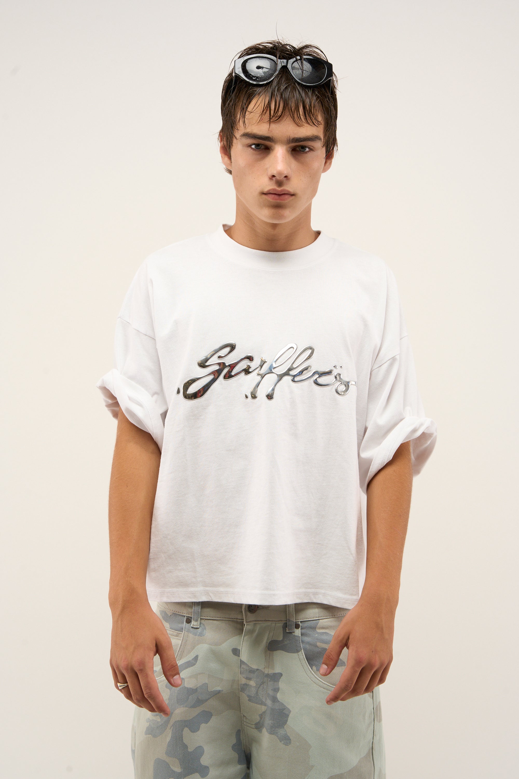 Mercury weißes T-Shirt