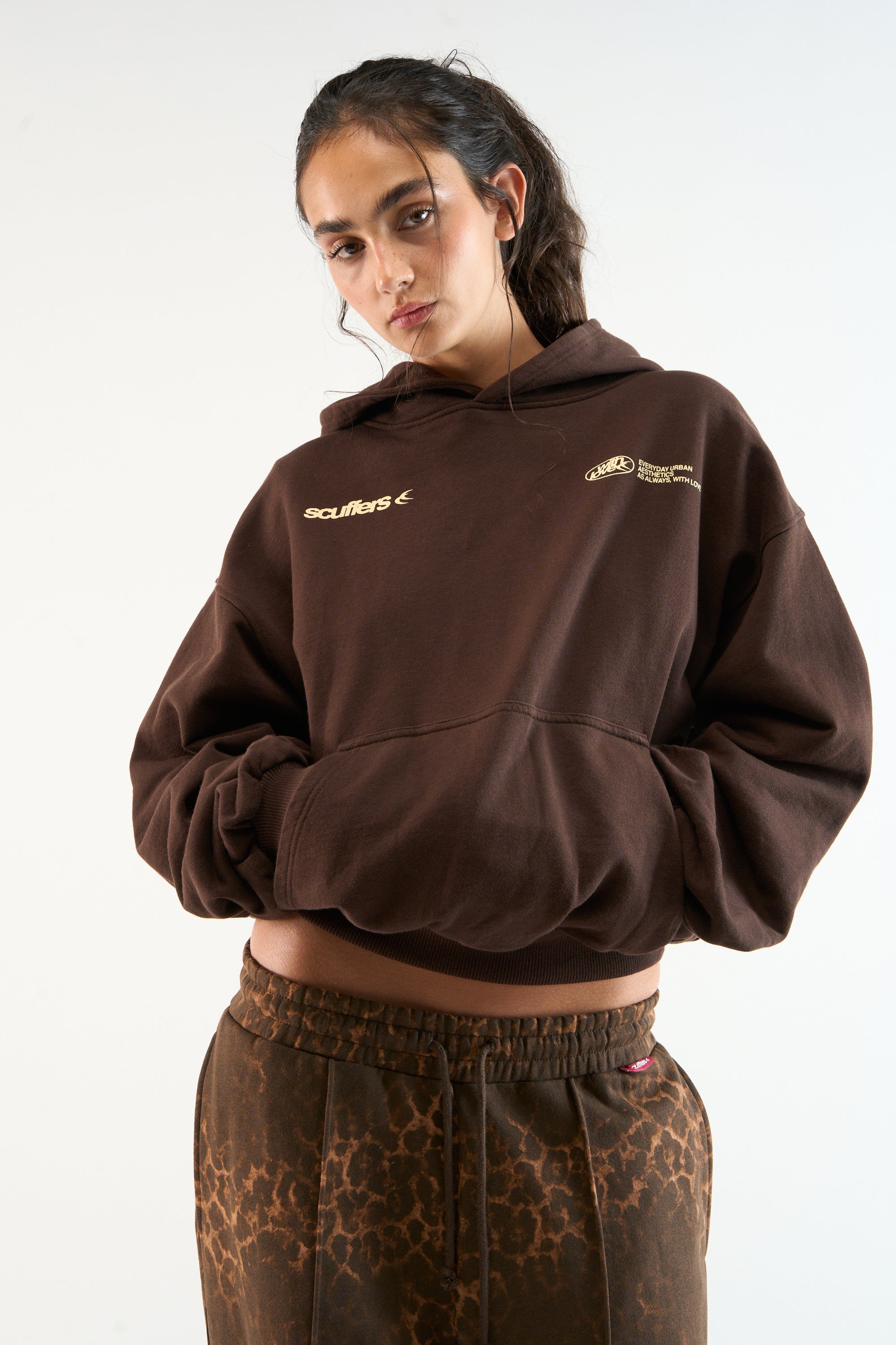 Sign Brown Hoodie