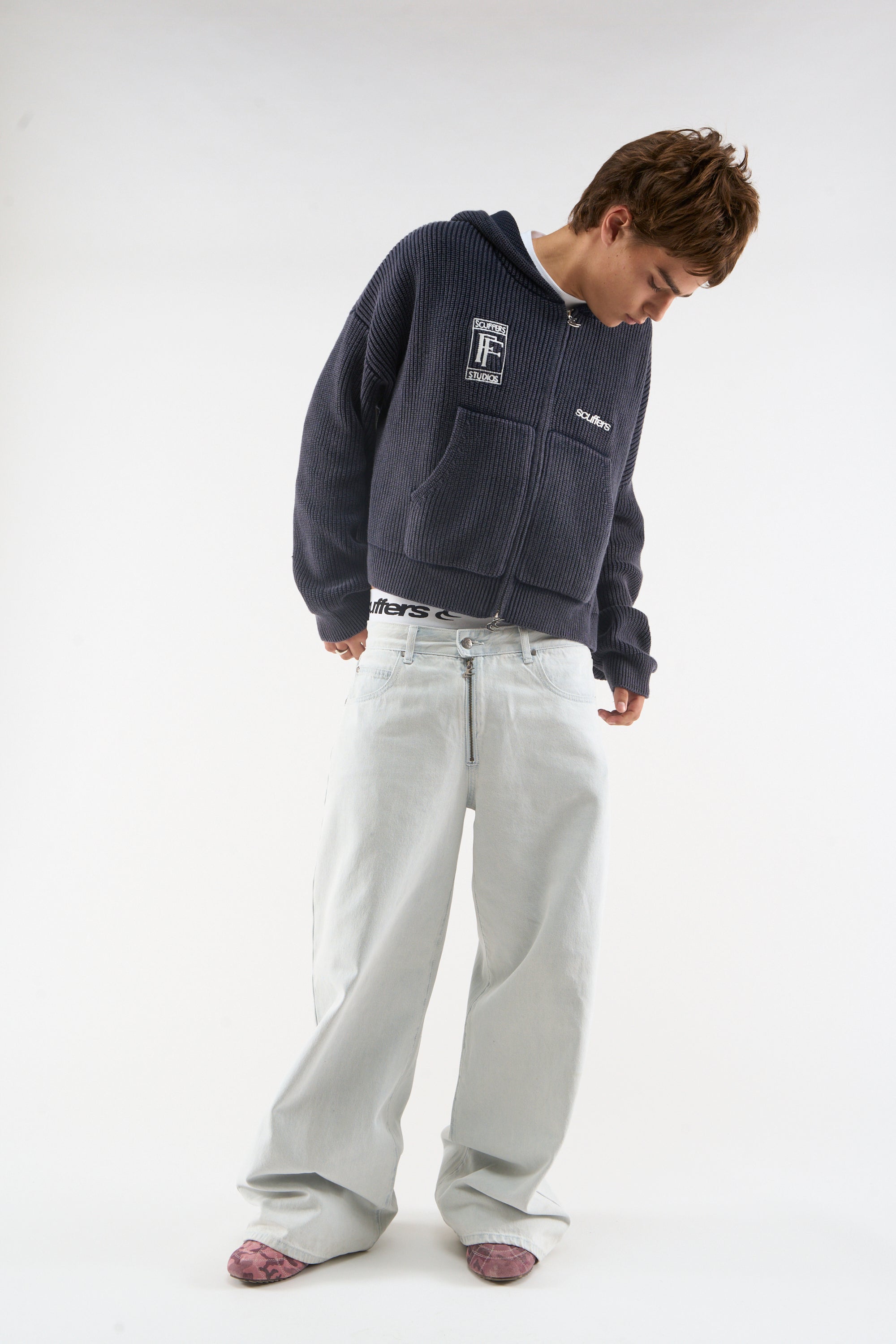 Signal Dark Strickreißverschluss