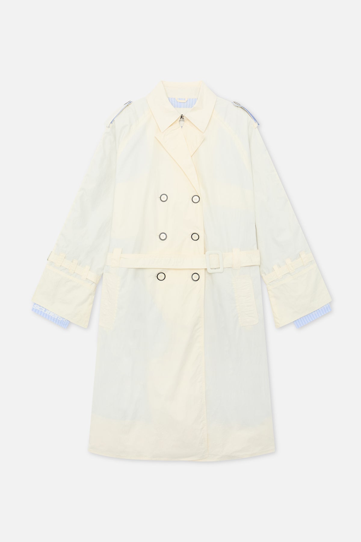 Vichy Ecru Trenchcoat