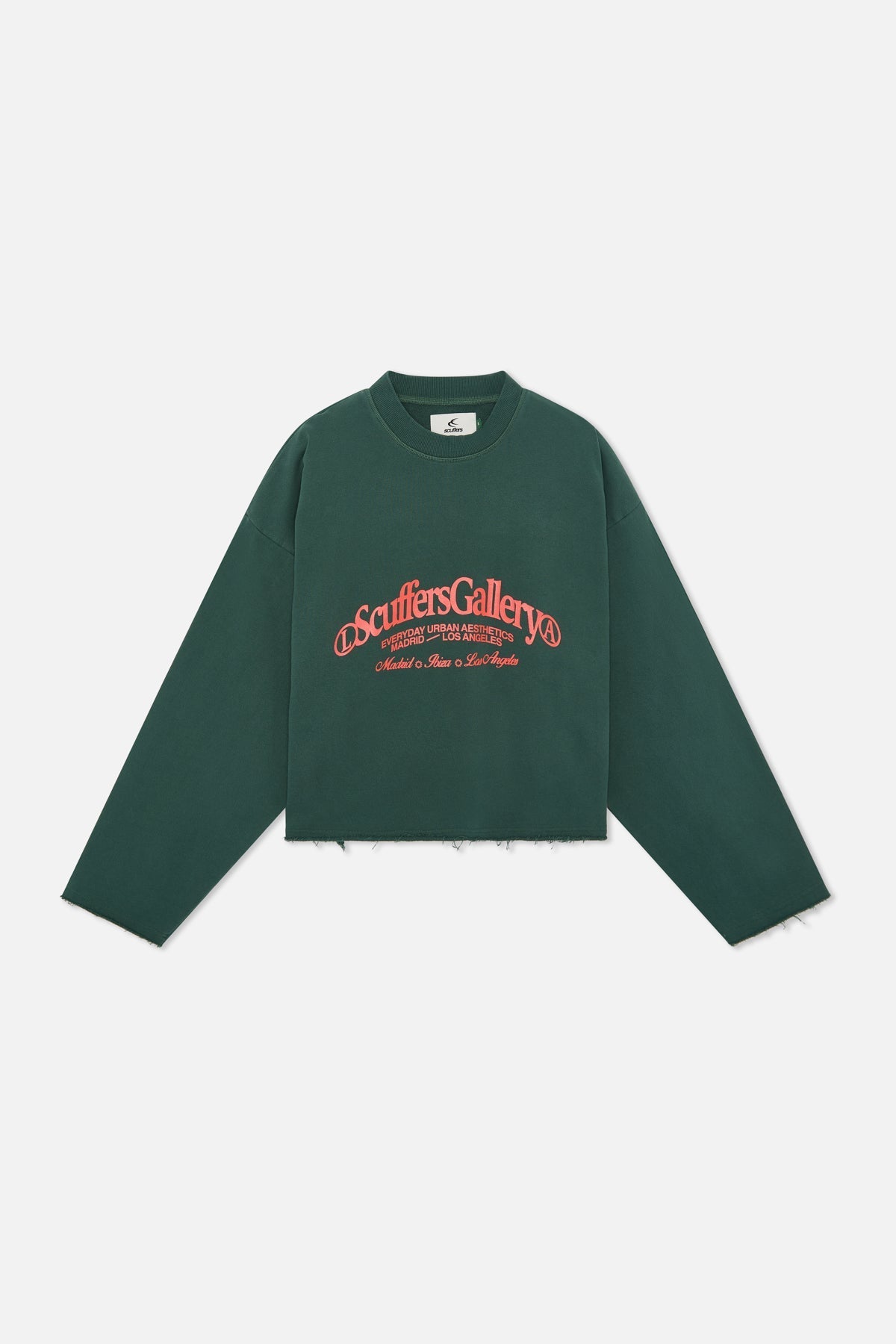 Grünes Sweatshirt der Galerie