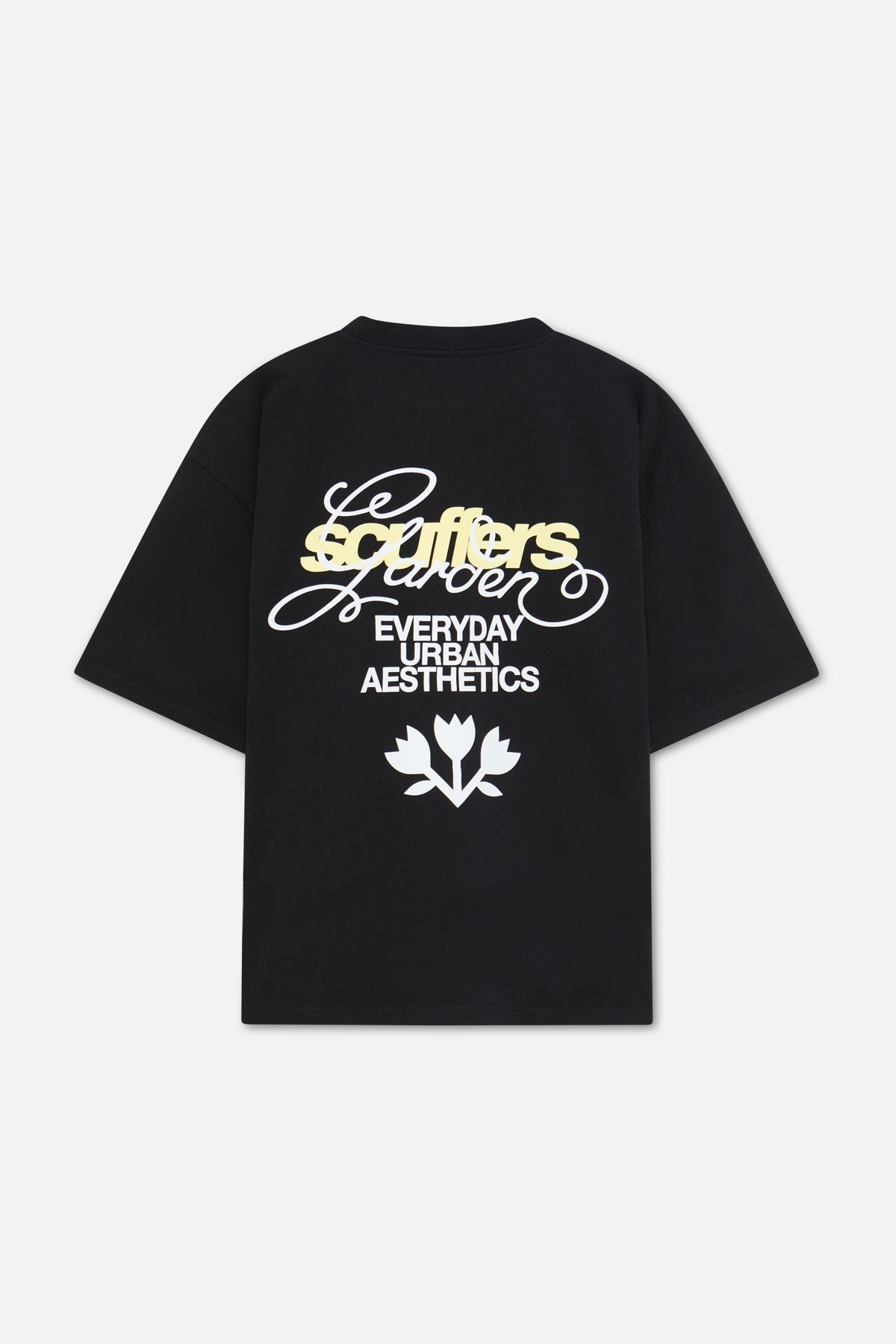 Garten Schwarzes T-Shirt