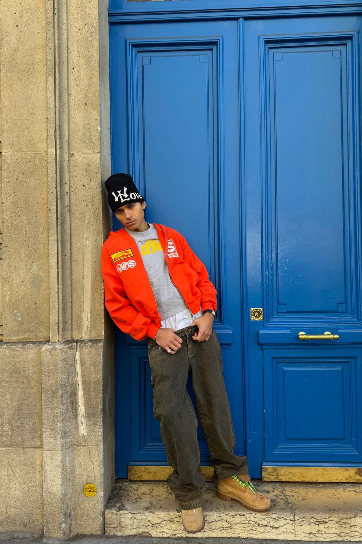 Starnova Orange Reißverschluss