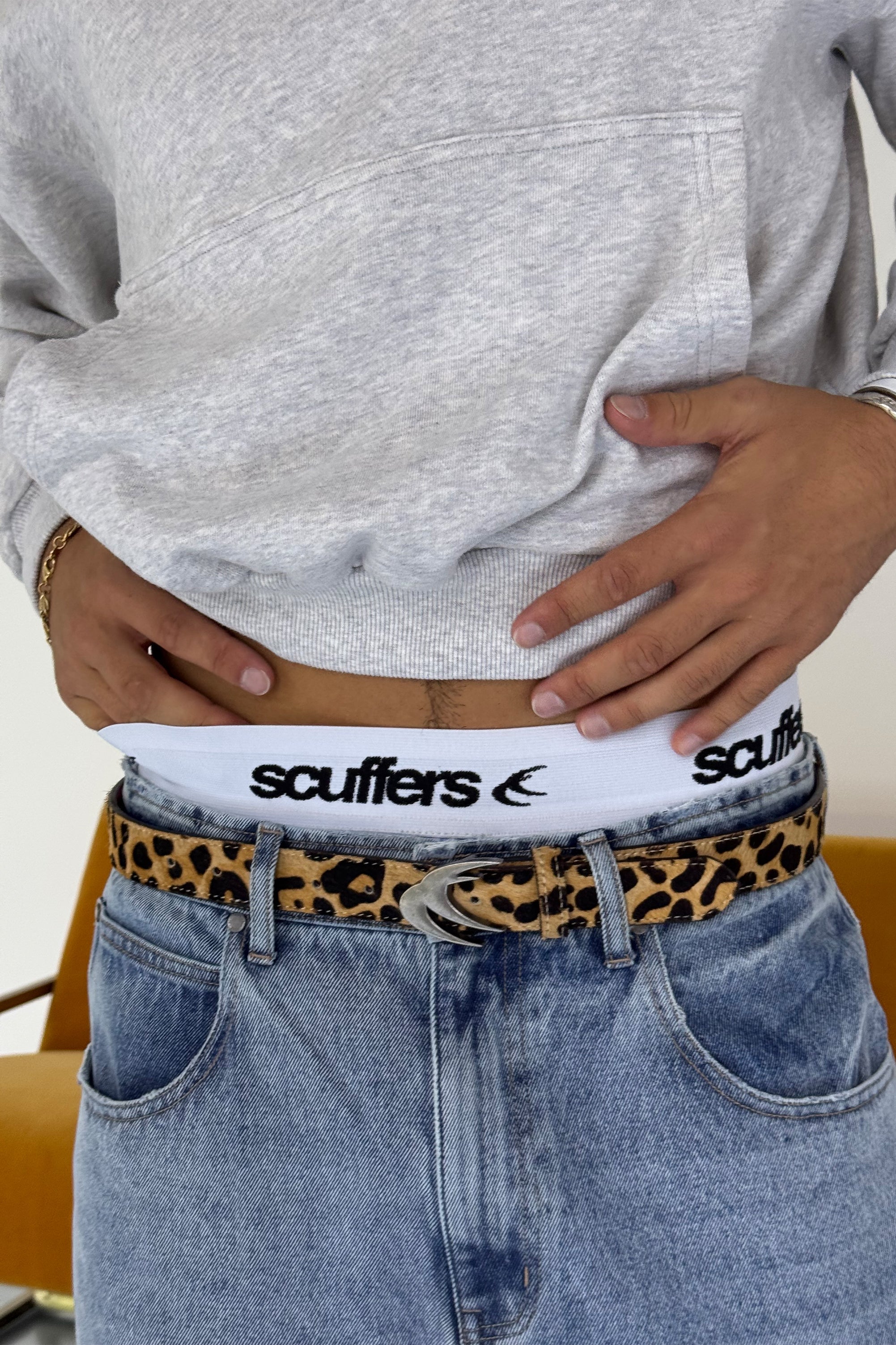Scuffers Leopard Gürtel
