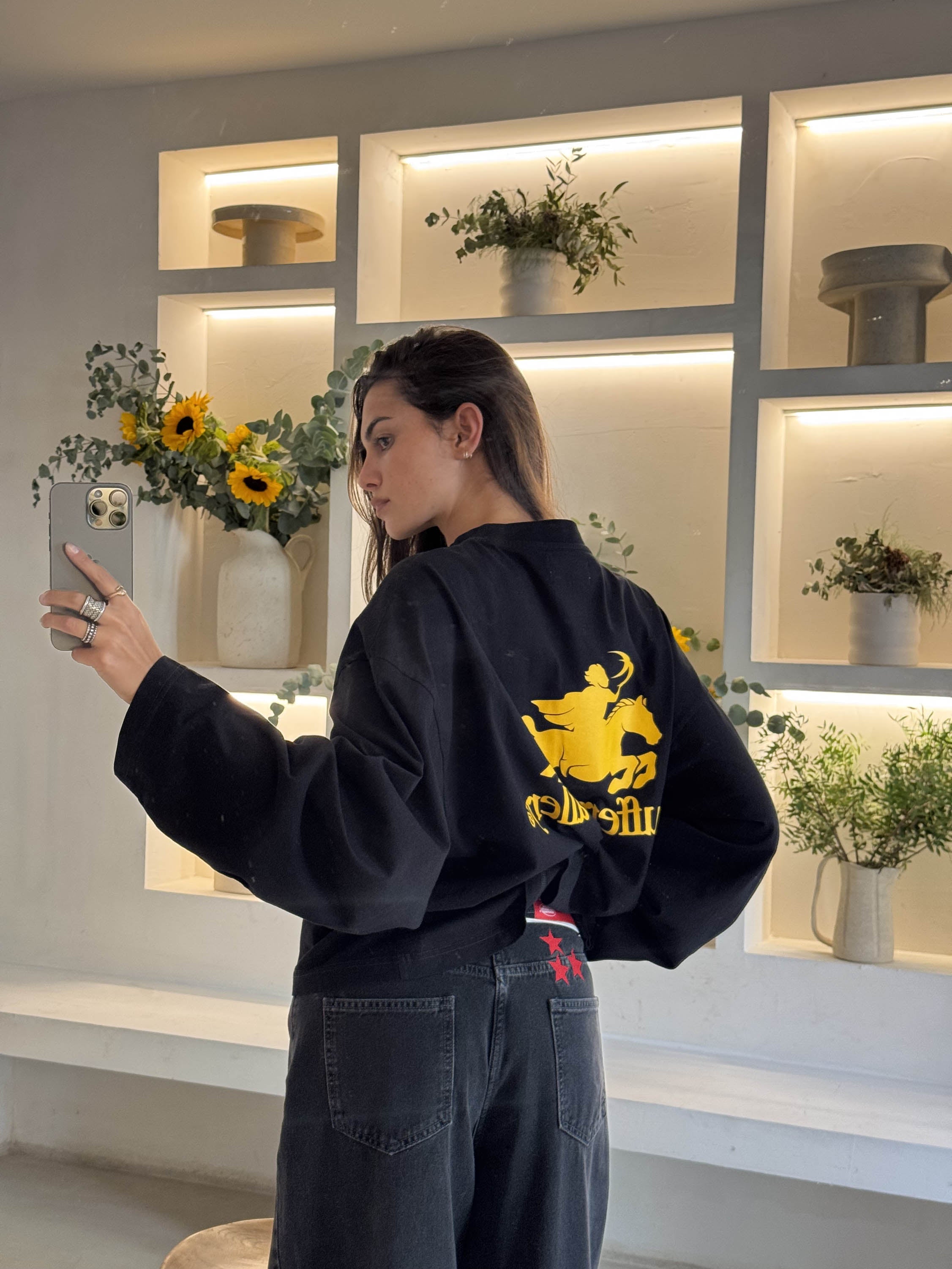 Emblem Dunkel Langarm