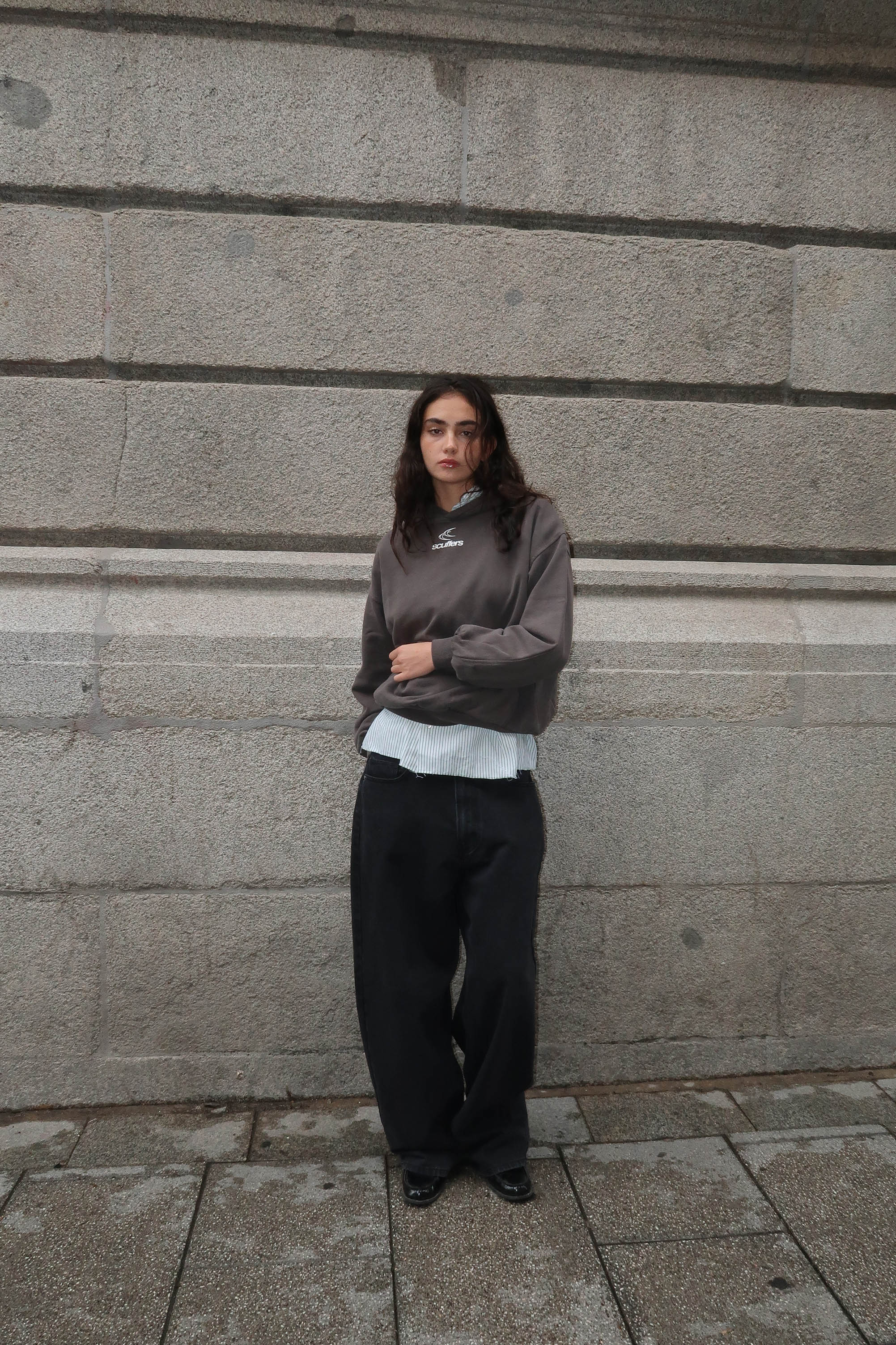 CLG schwarzer Hoodie