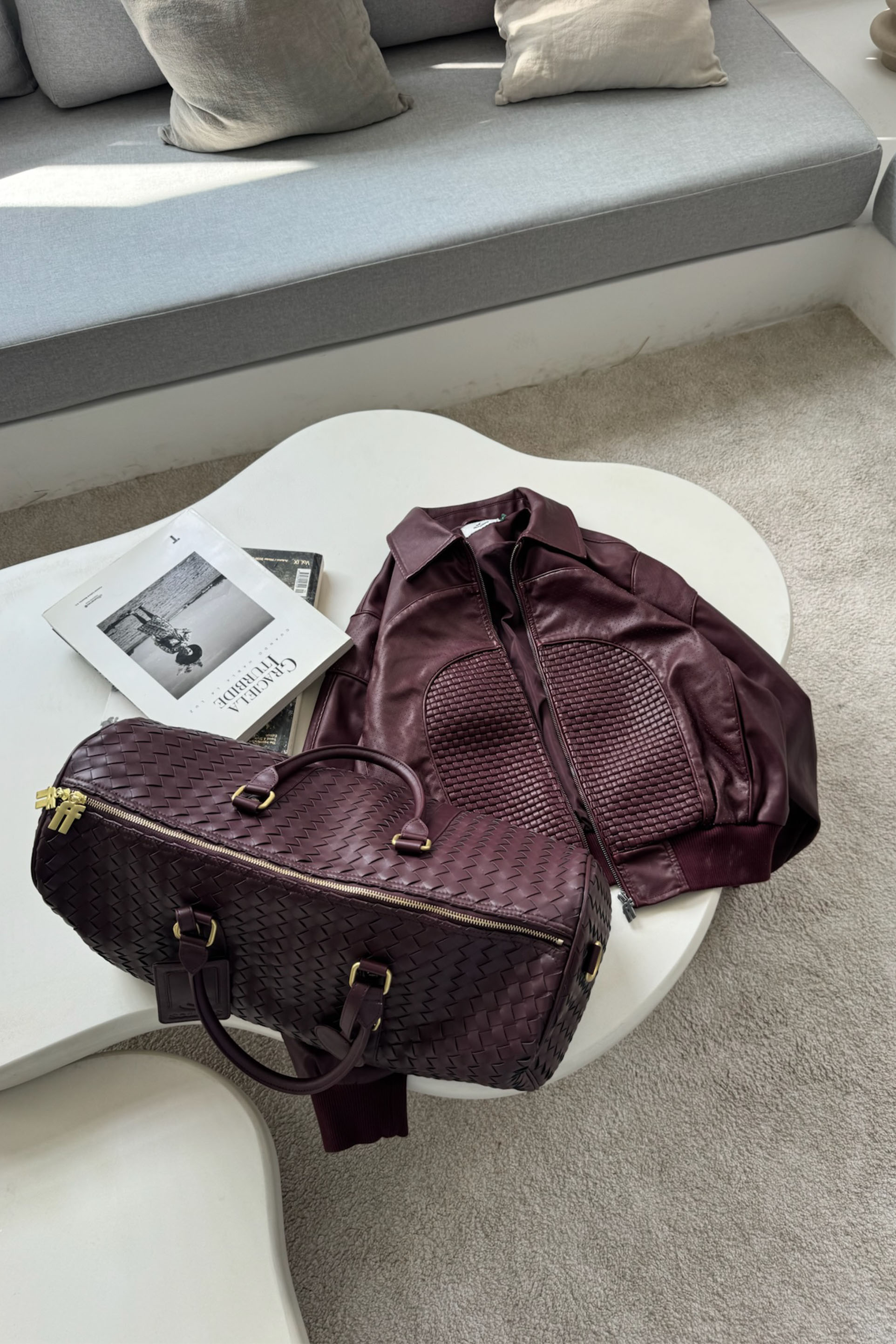Reisetasche „Country Burgundy“