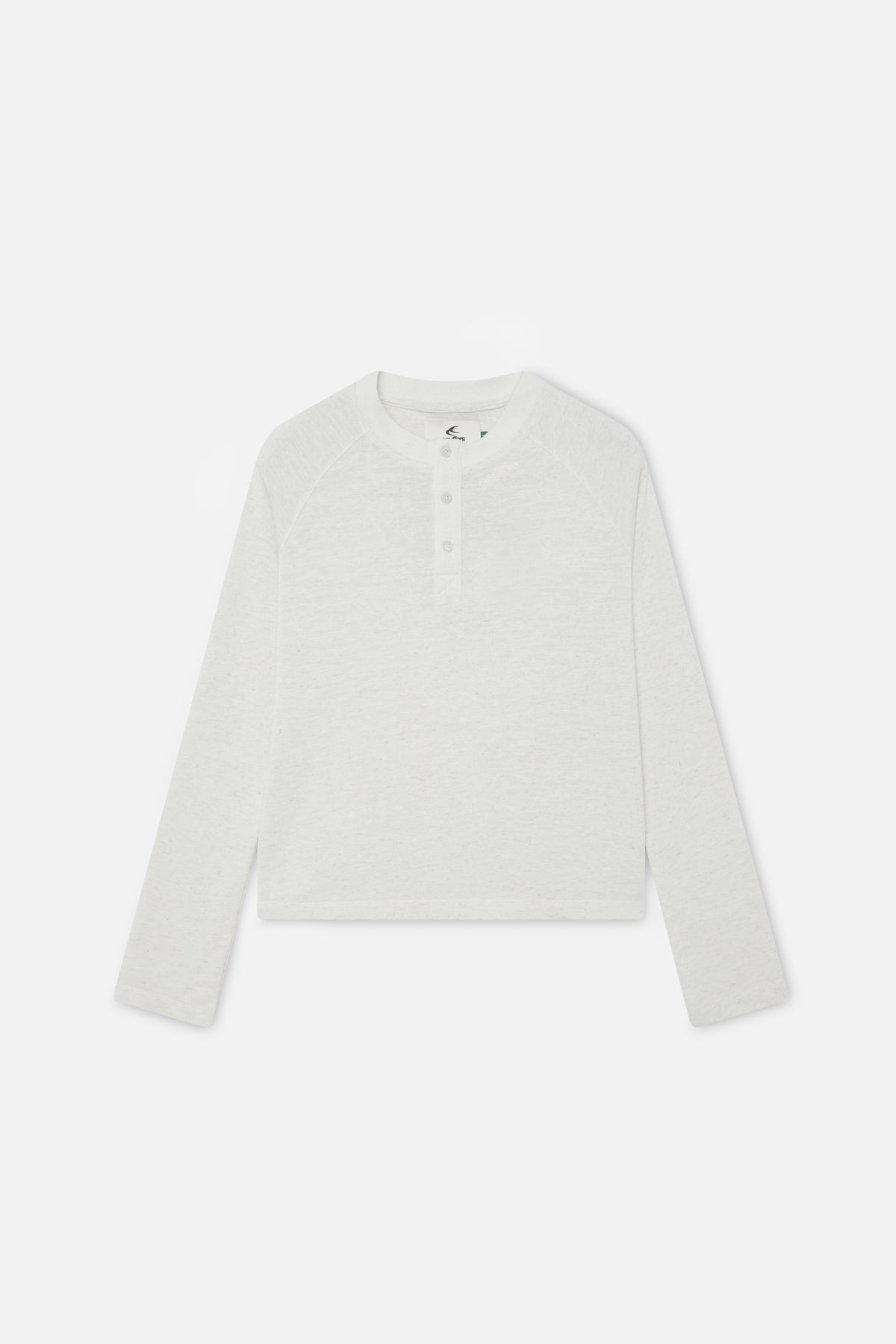 Innen ecrufarbenes Langarmshirt