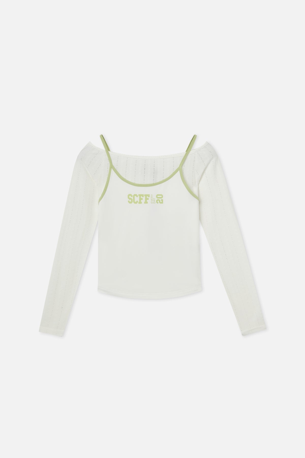 Kin Weißes Langarmshirt