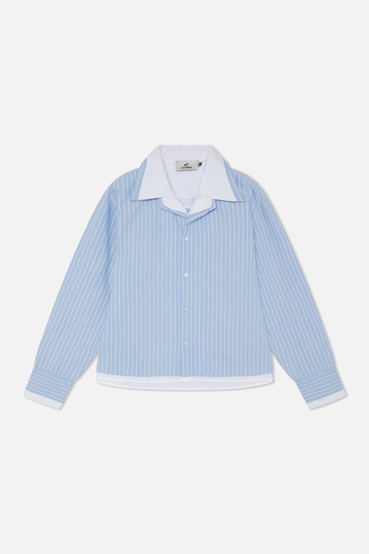 Koreanisches blaues Hemd