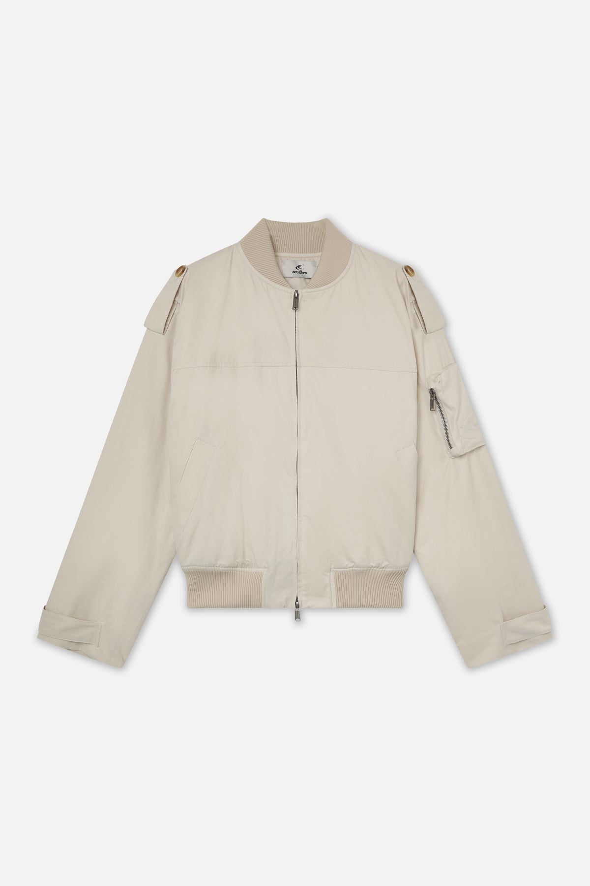 London Ecru Bomberjacke