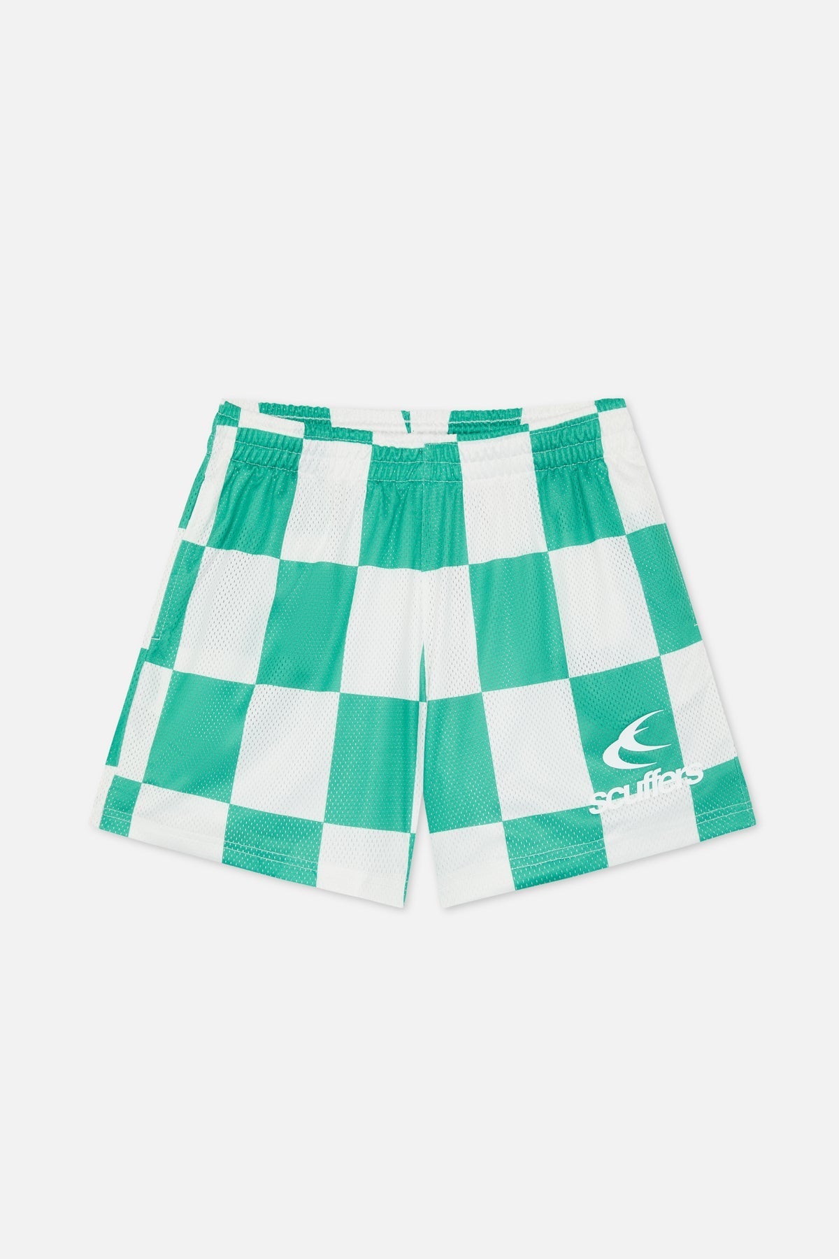 Madrid karierte Fußballshorts