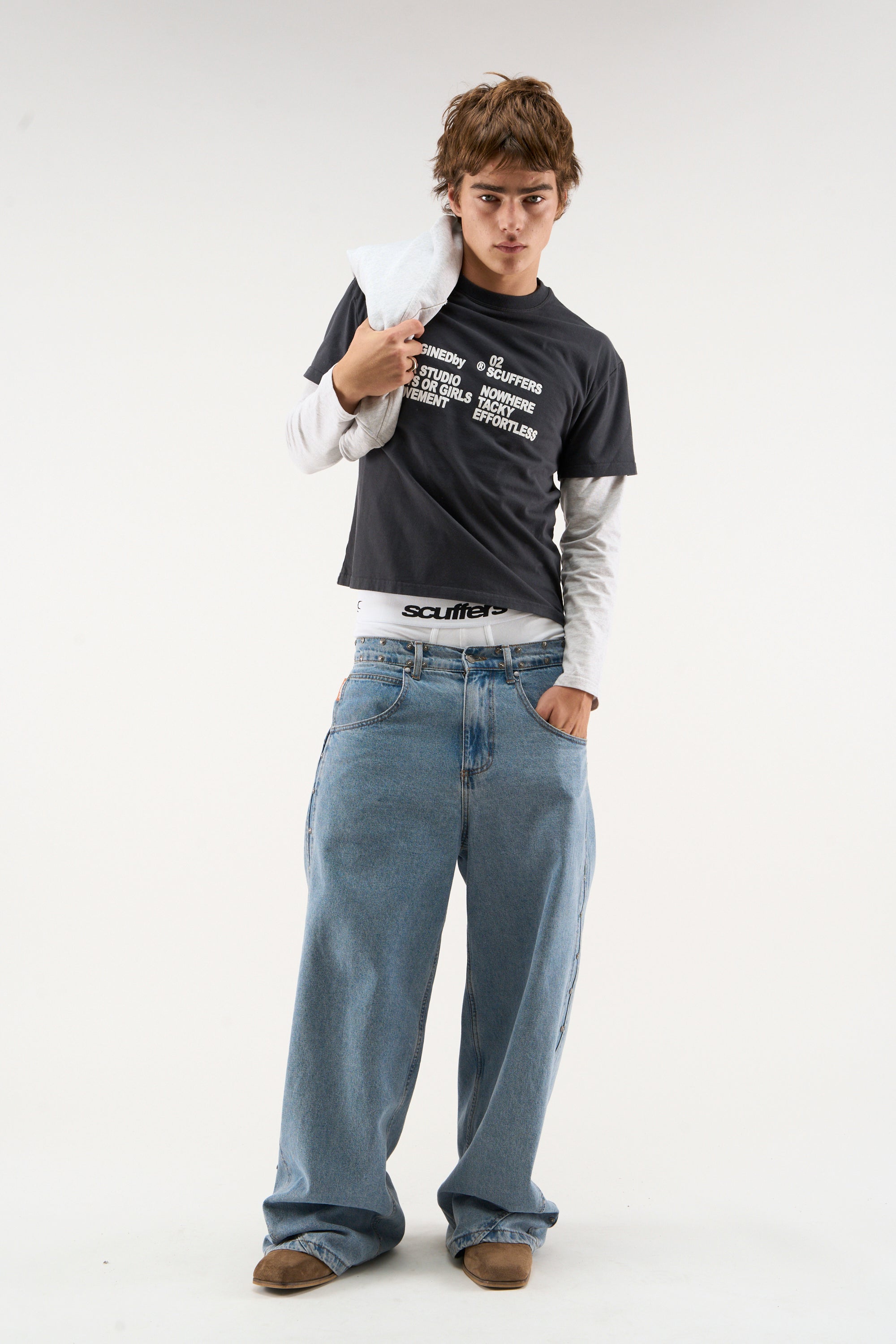 Ving Navy Langarmshirt