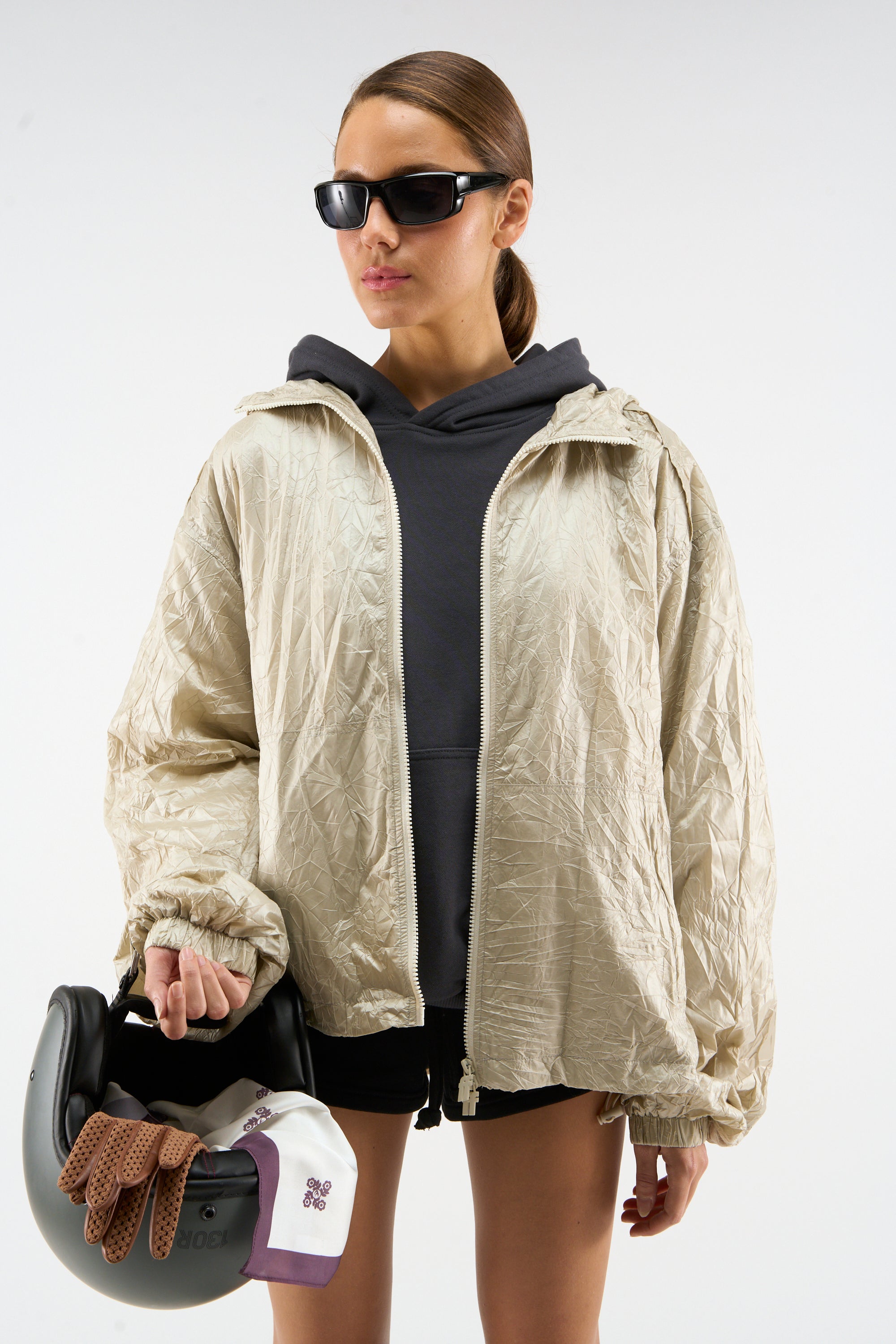 Windjacke mit salzigem Champagner-Flair