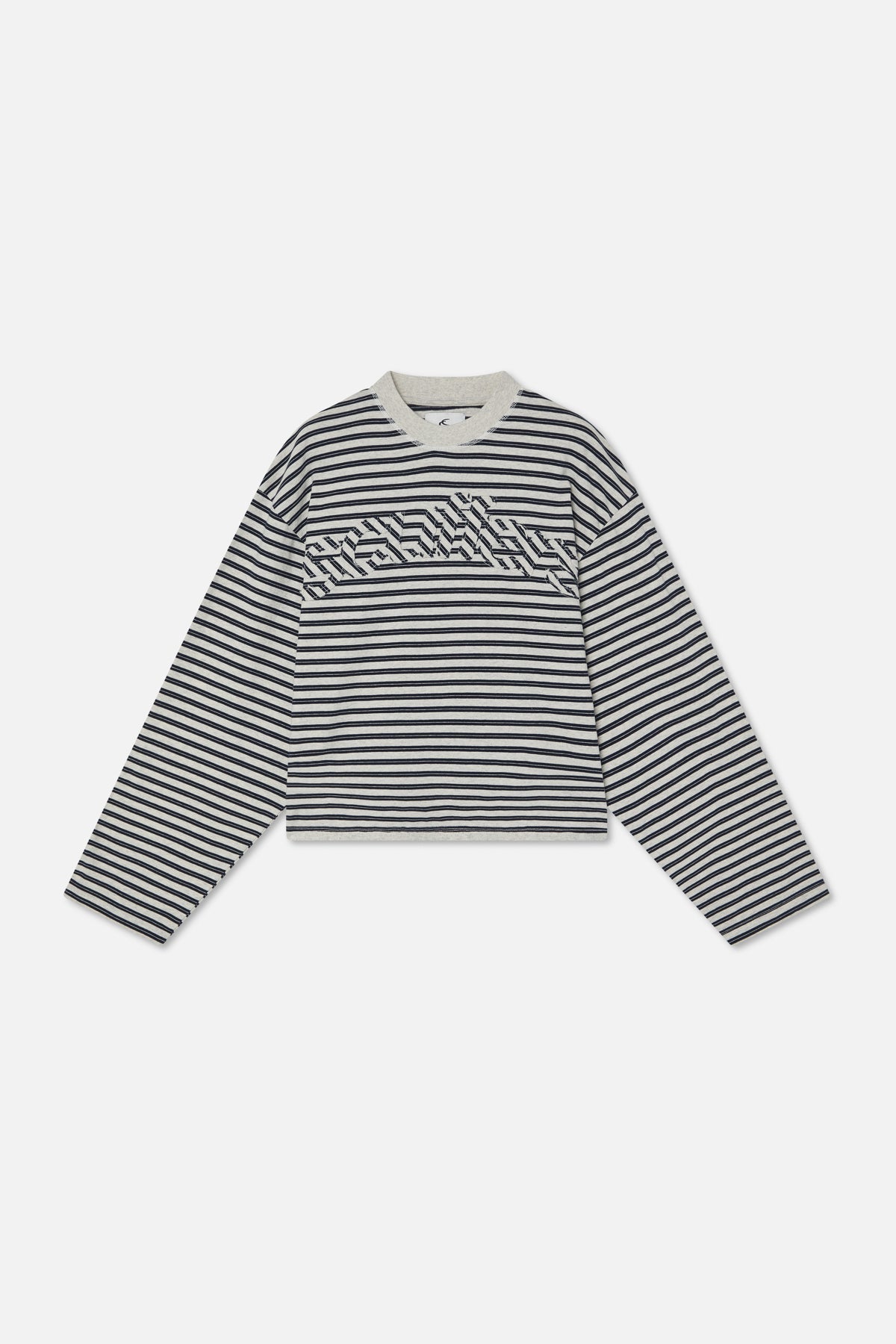 Raw Stripe Navy Longsleeve