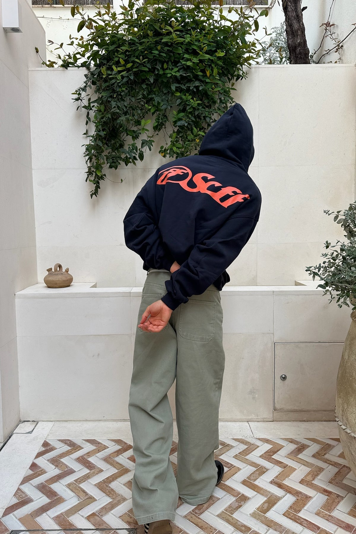 SCFF HD Navy Hoodie